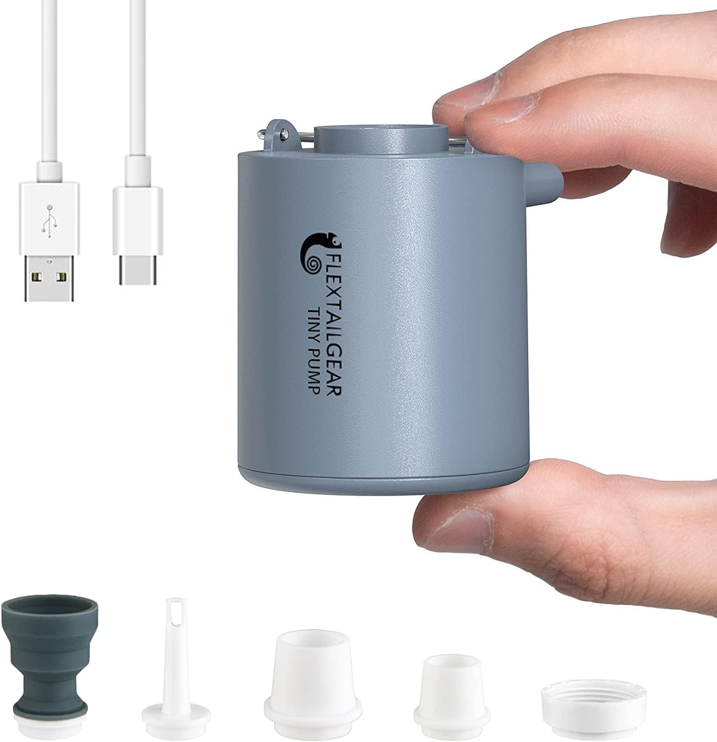 Lightweight 1300mAh Mini Air Pump – Fast Inflating & Deflating for Travel