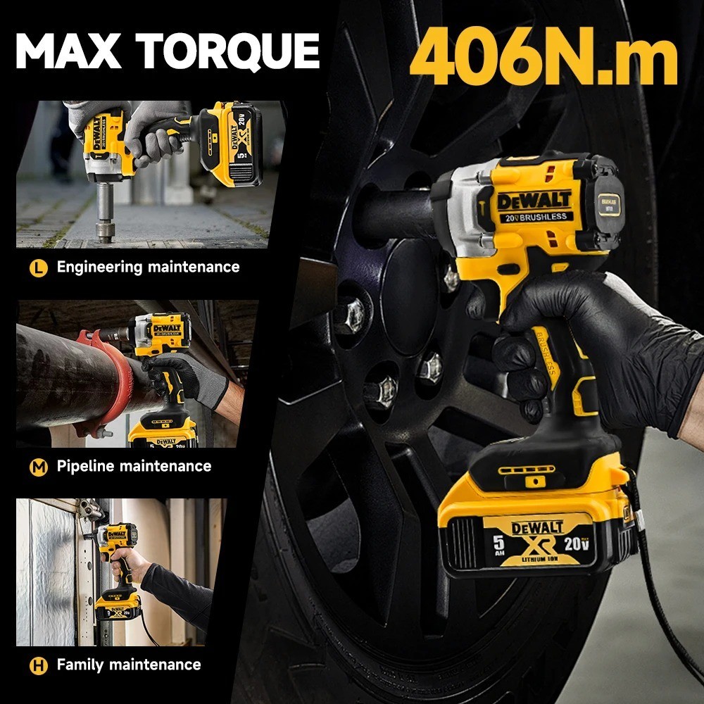 DEWALT DCF921B 20V MAX 1/2 Brushless Cordless Impact Wrench Tool Only New