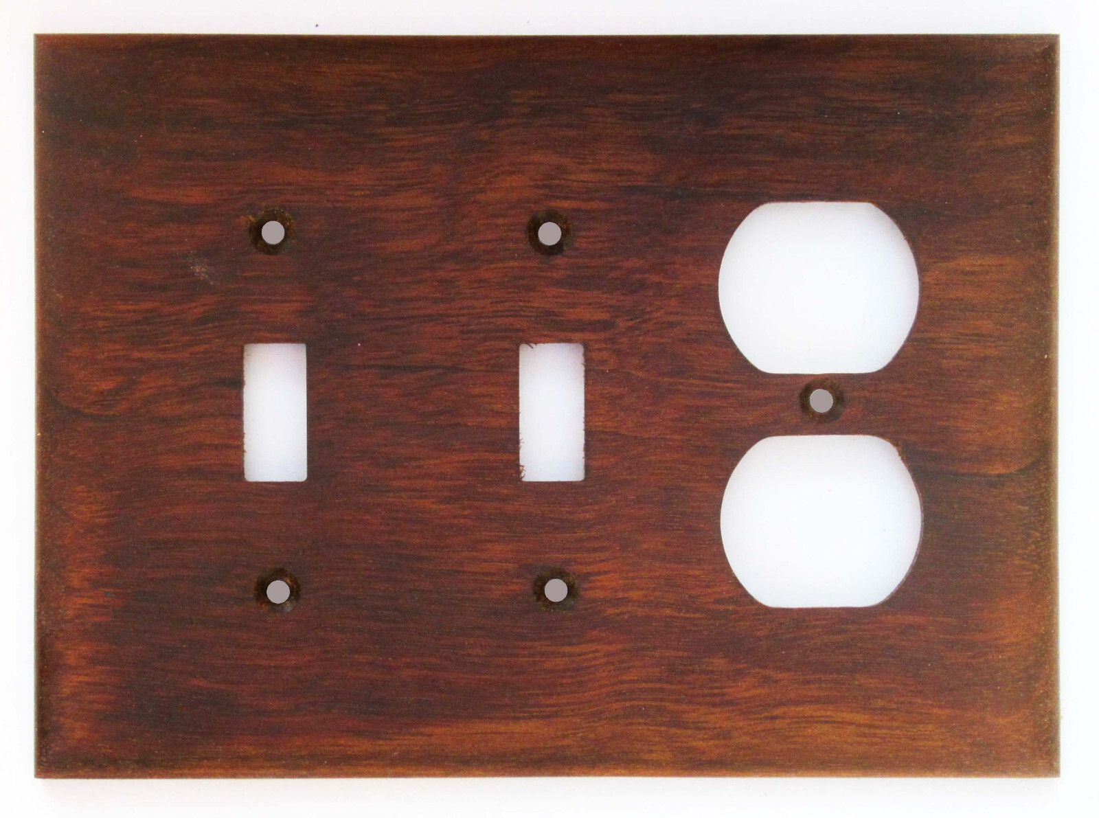 Solid Black Walnut Light Switch Plates/Covers Any Size +Custom