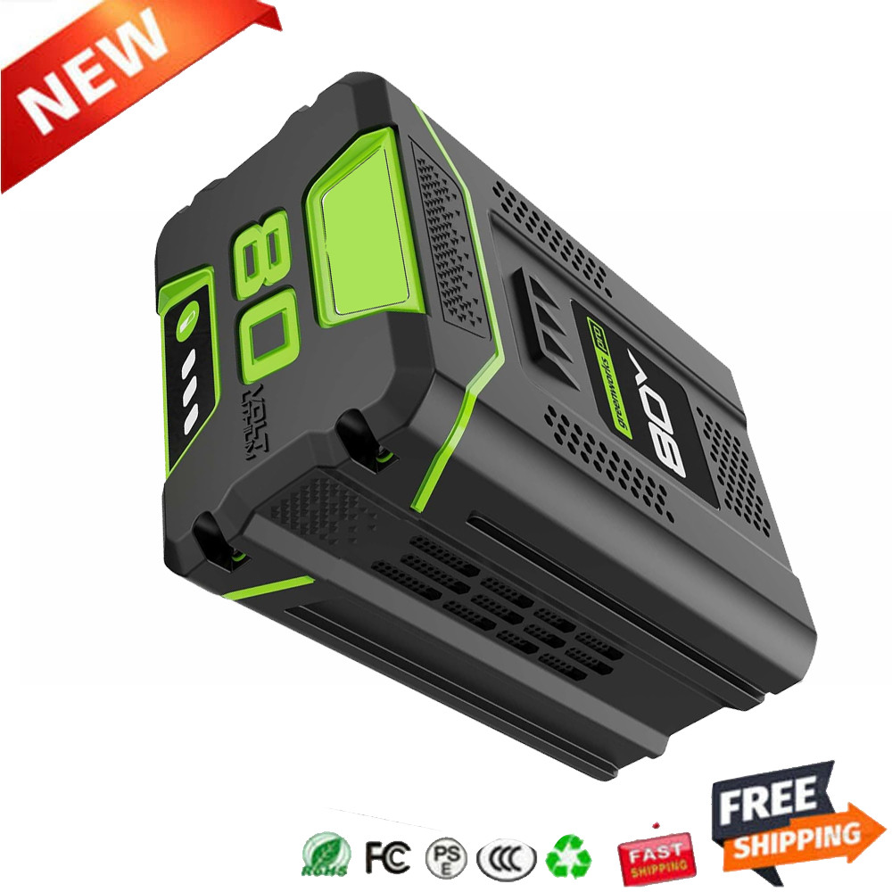 FOR Greenworks 80V Lithium Ion 5.0Ah Rechargeable Li-ion Battery BAB727 GBA80200
