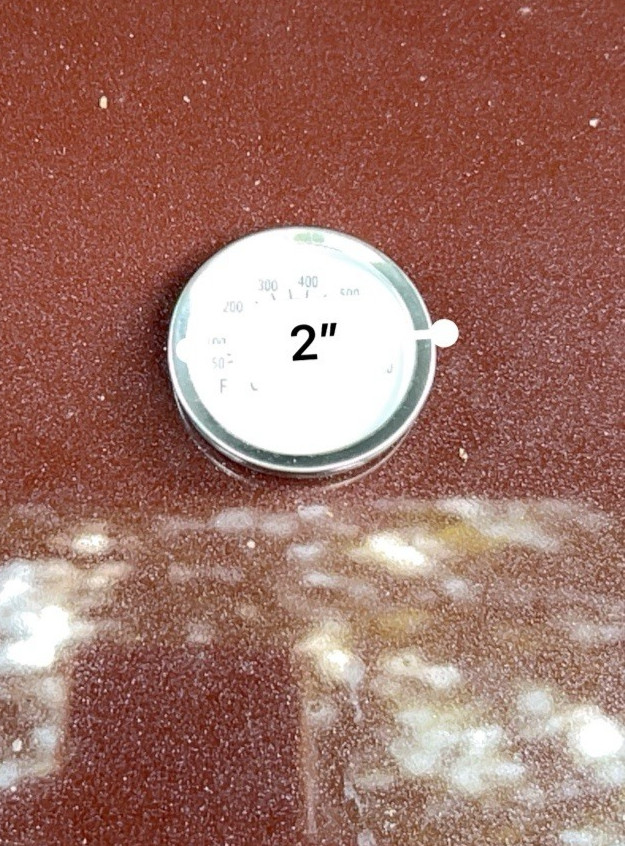 Universal CharBroil Kenmore NexGrill Weber Grill Temperature Gauge fit 3/8″ hole