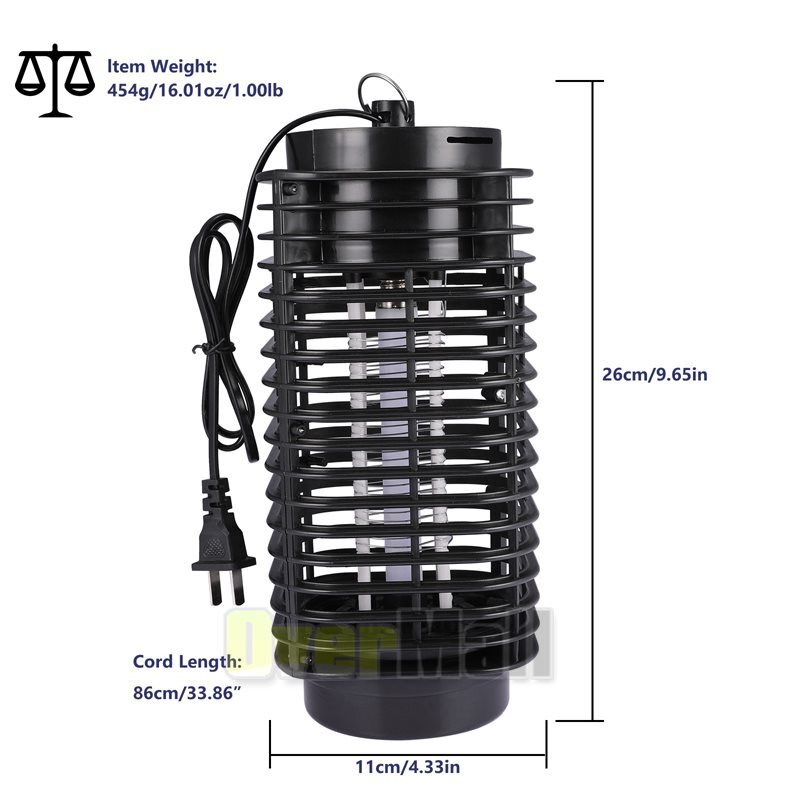 Electric Fly Bug Zapper Mosquito Insect Killer LED Light Trap Pest Control Lamp