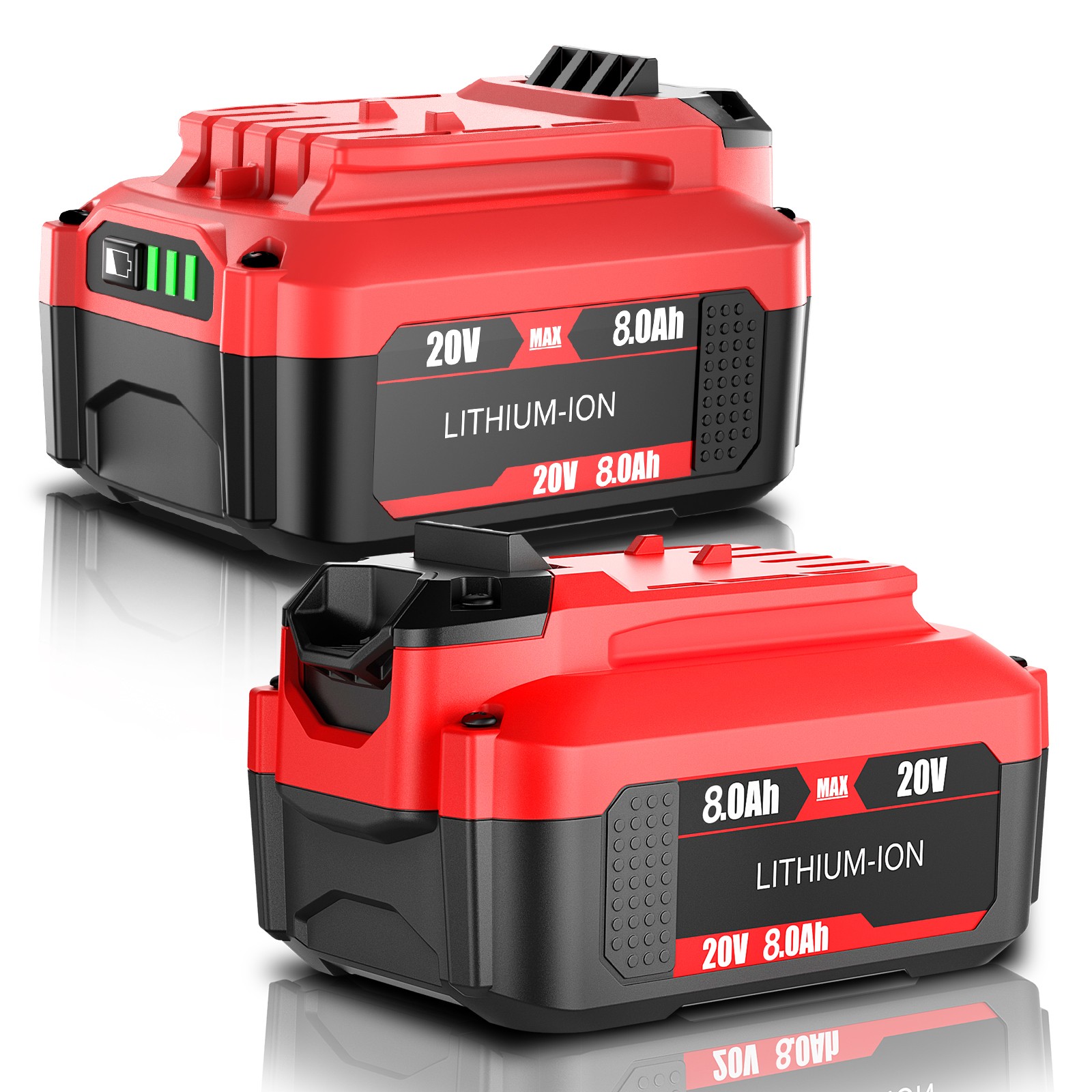 ✅8.0AH NEW FOR CRAFTSMAN V20 20 VOLT MAX LI-ION BATTERY CMCB204 CMCB202 CMCB201