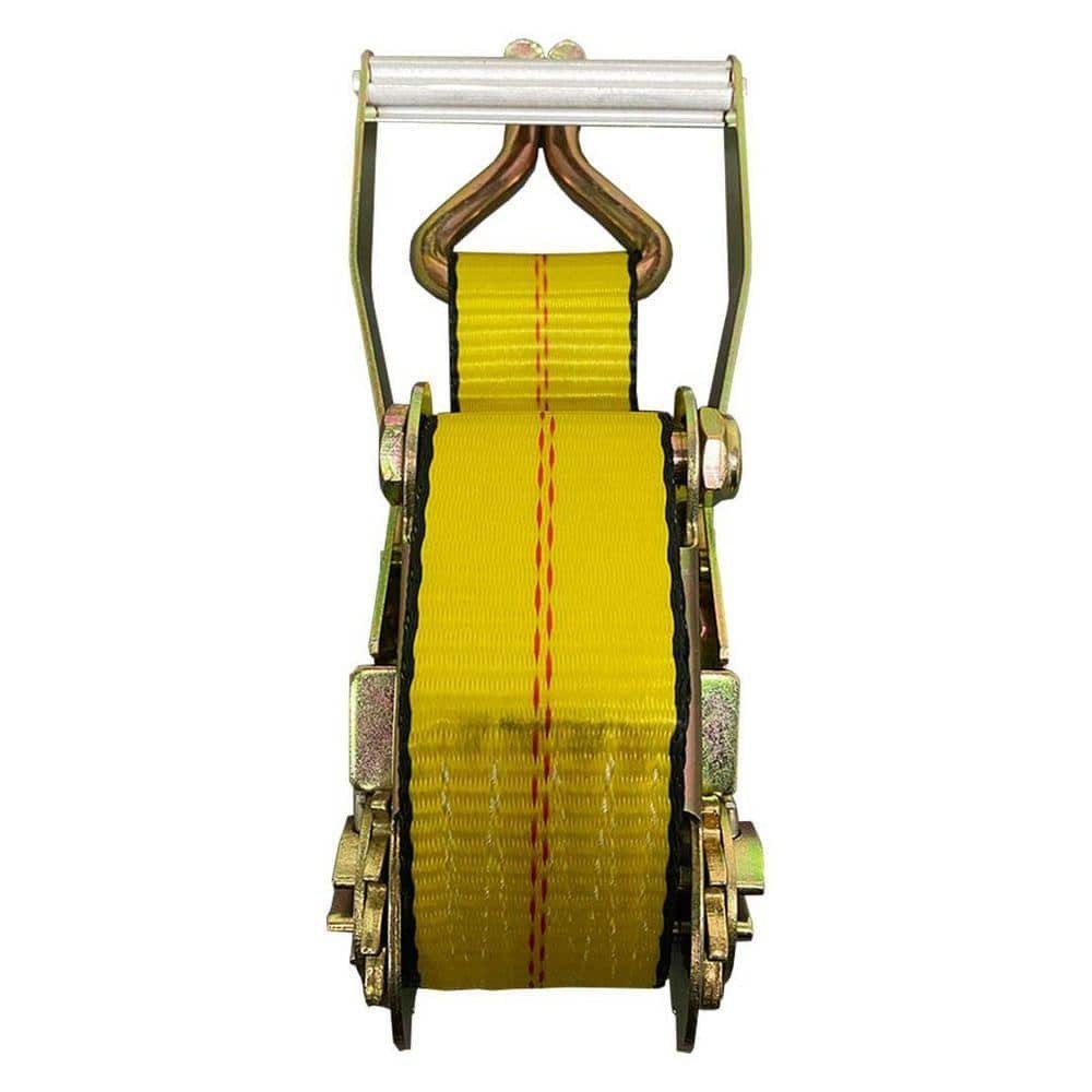 2 In. X 27 Ft. Heavy-Duty Ratchet Tie-Down Trailer Strap (10,000 Lbs.)