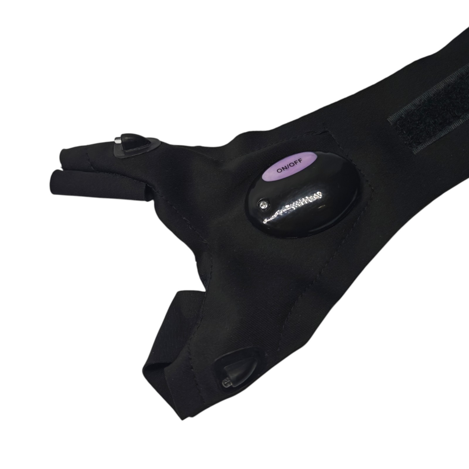 Hands-Free LED Flashlight Glove Work Light – 2 LEDs – One Size – 1PC – USA