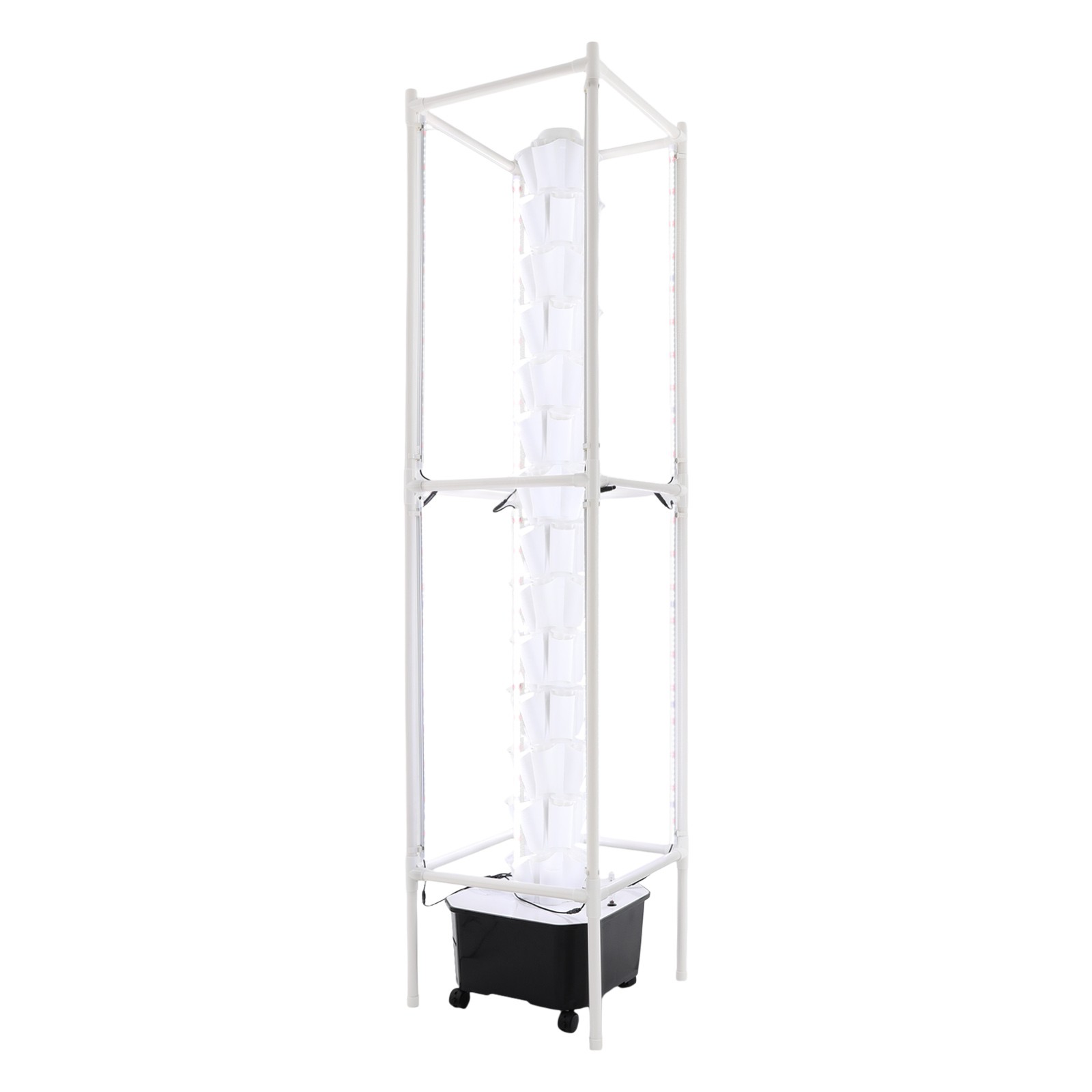 Hydroponic Growing System with Grow Light 70Holes Indoor Hydroponic Tower Garden
