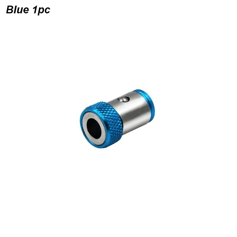 Magnetic Screwdriver Bit Holder Strong Magnet Ring 1/4 Quick Change Adapter Tool