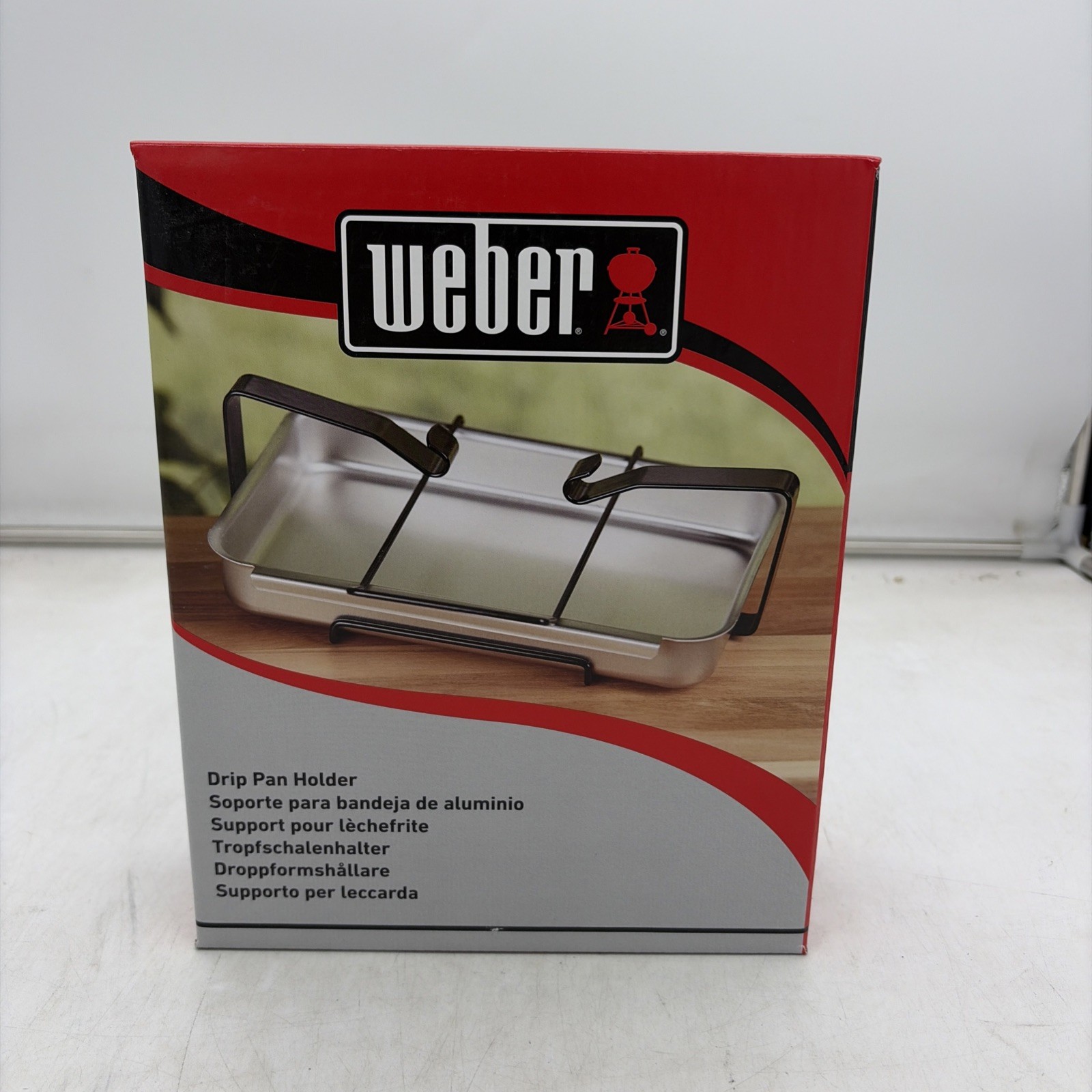 Weber 7515 Grill Catch Pan Holder/Drip Pan/Grease Collection
