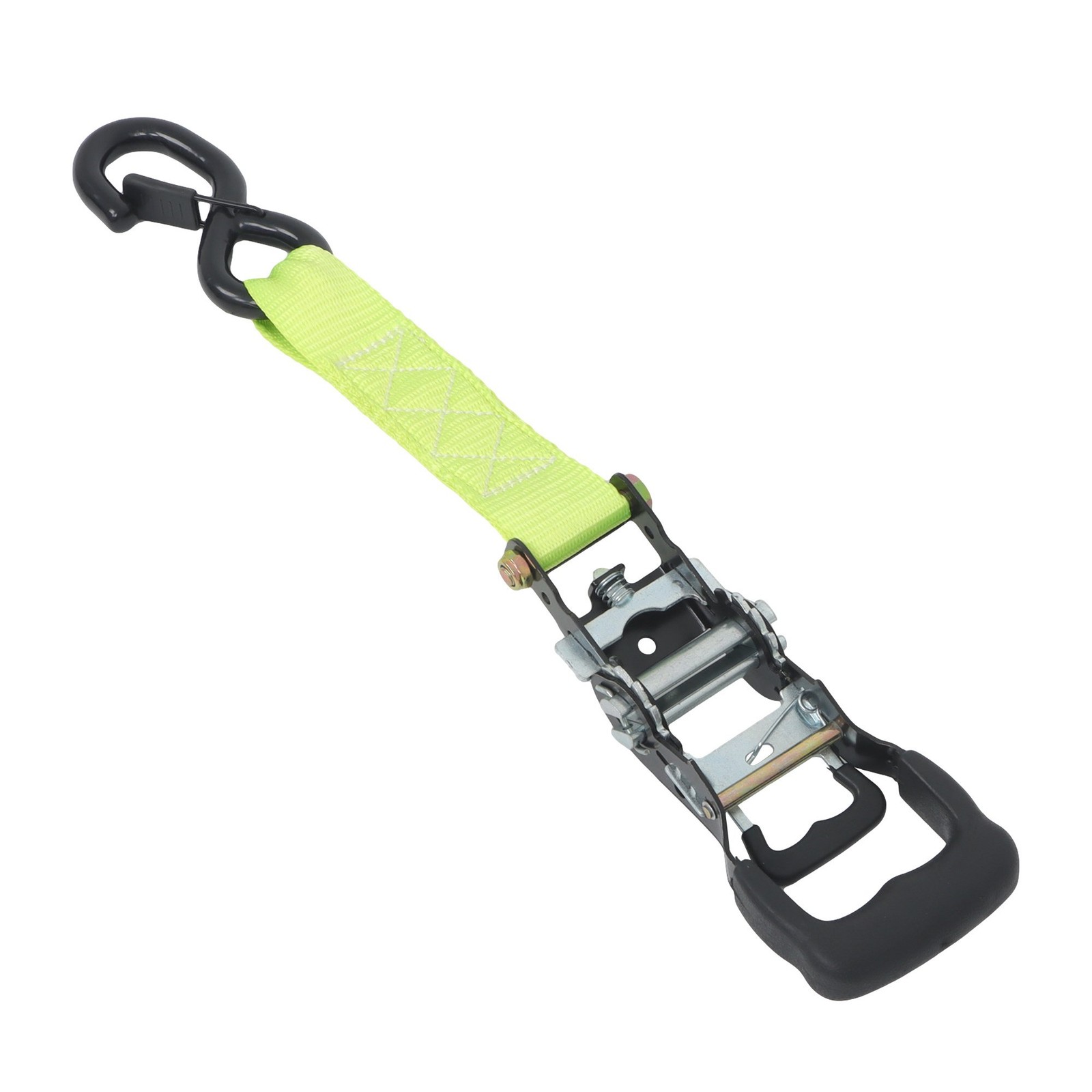 Ratchet Straps (4 Pack) – 5208 lbs Break Strength 1.6″x8′ Green Tie Down Straps