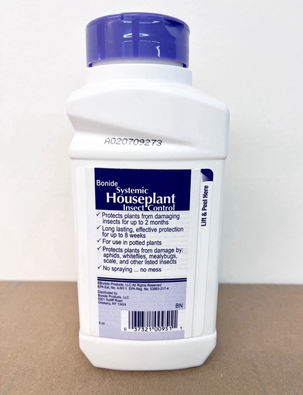 Bonide Systemic Houseplant Insect Control, 8 oz Ready-to-Use Granules for Indoor