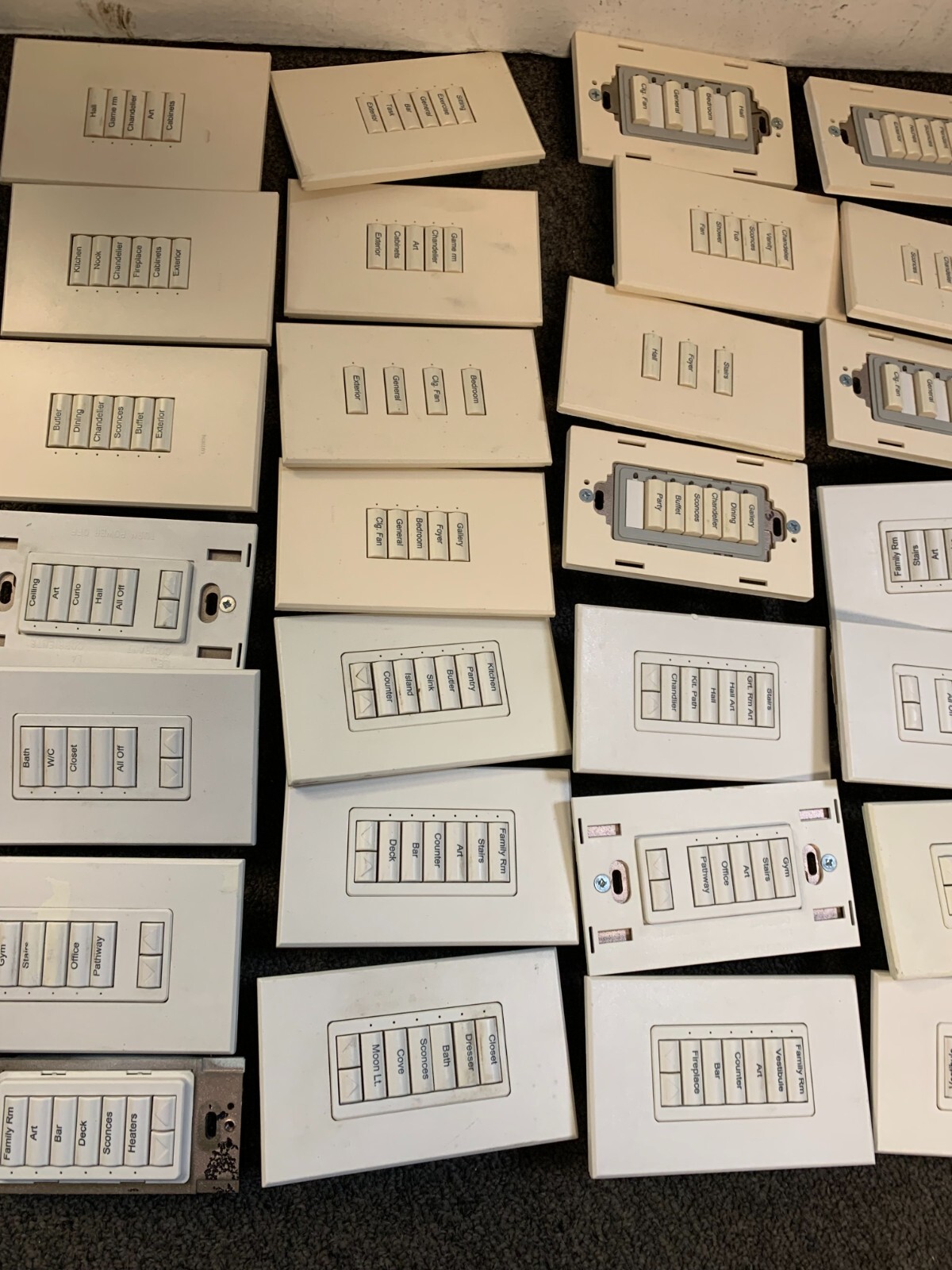 Lutron ST-5BRL-NI Lot Of 44 -Tested Working-30 Day Money Back