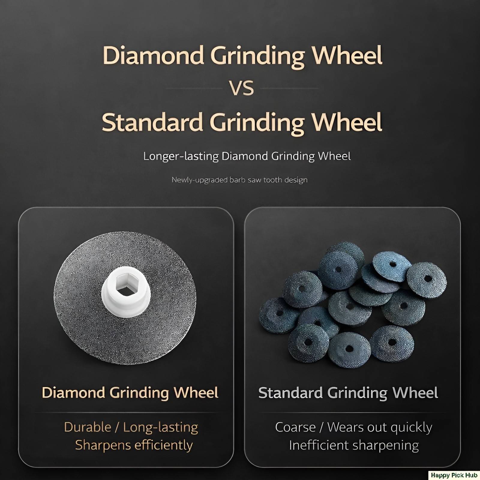 Cordless Electric Knife Sharpener 3 Stage Diamond Grinder USB Rechargeable