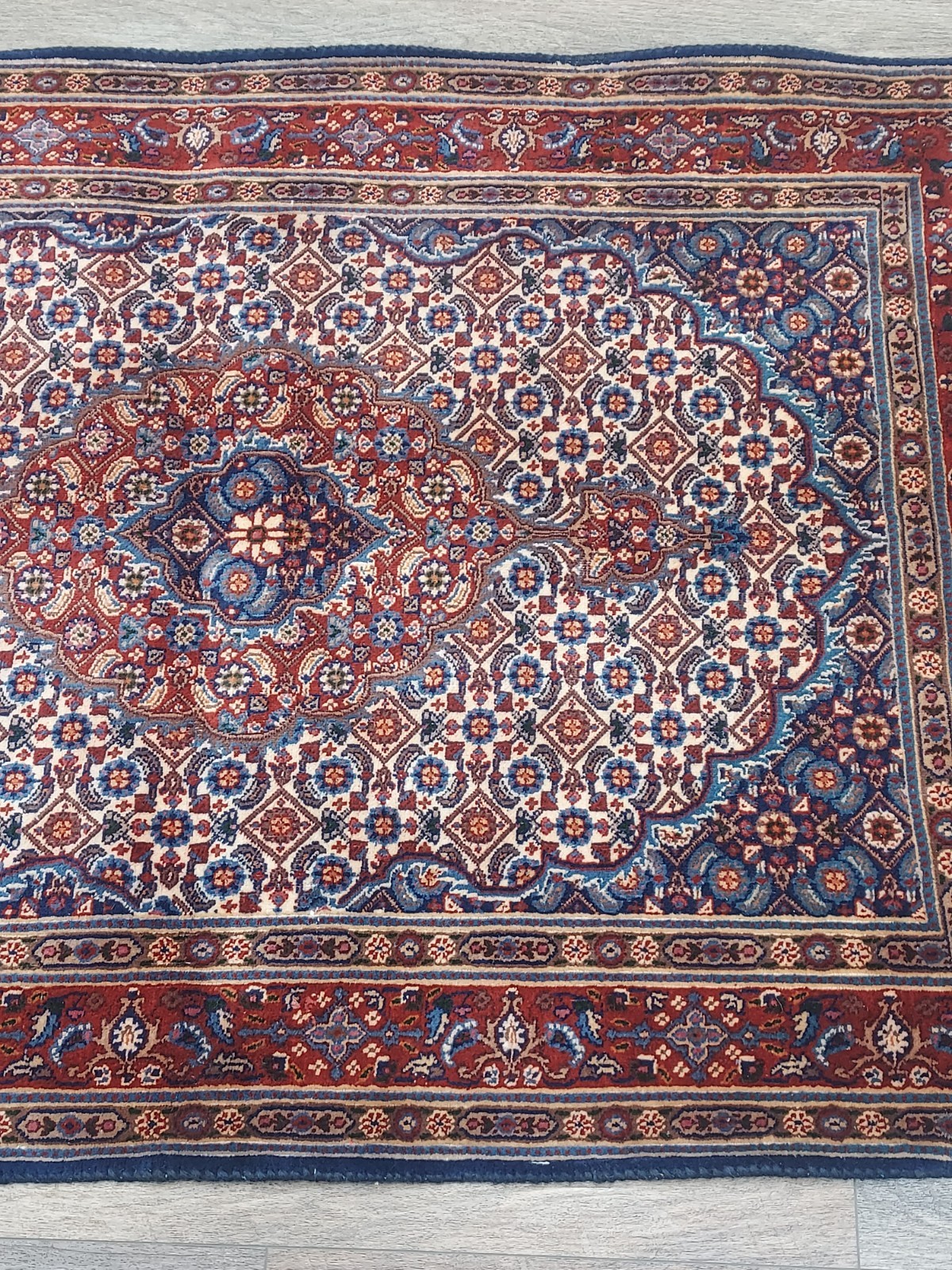 Turkish Silk&Wool Hand Made Bohemian Royal Classic Design, Turkish Rug 3×4.6 Ft