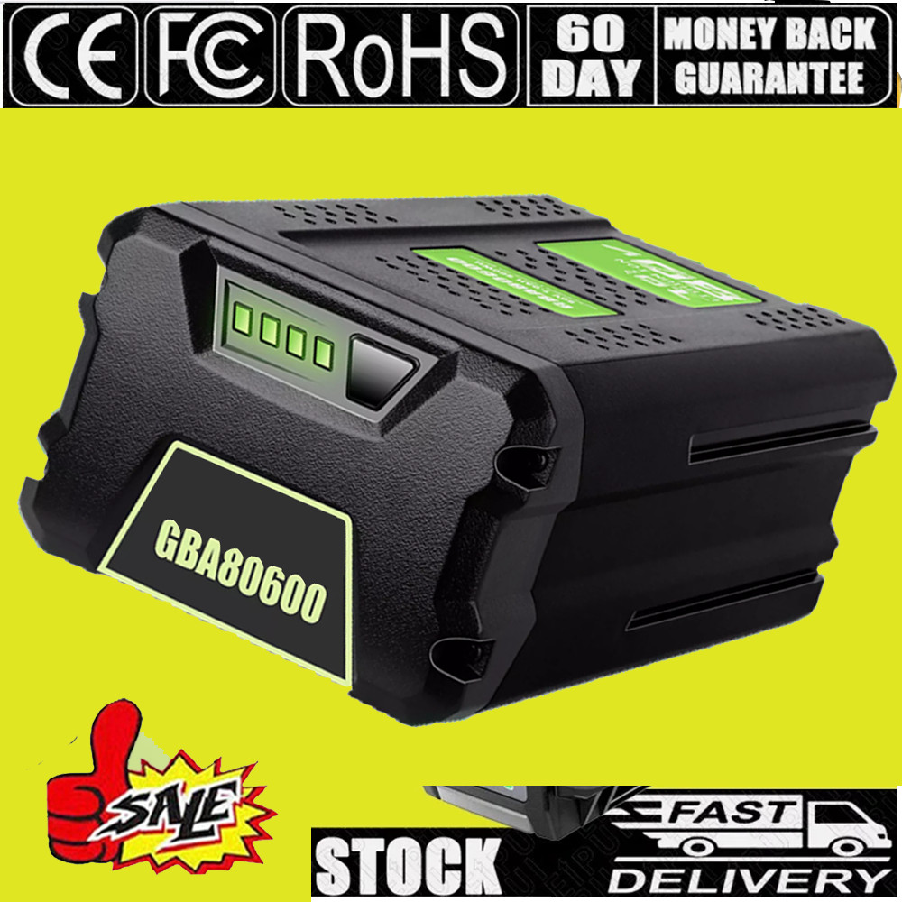 FOR Greenworks 80V Lithium Ion 5.0Ah Rechargeable Li-ion Battery BAB727 GBA80200