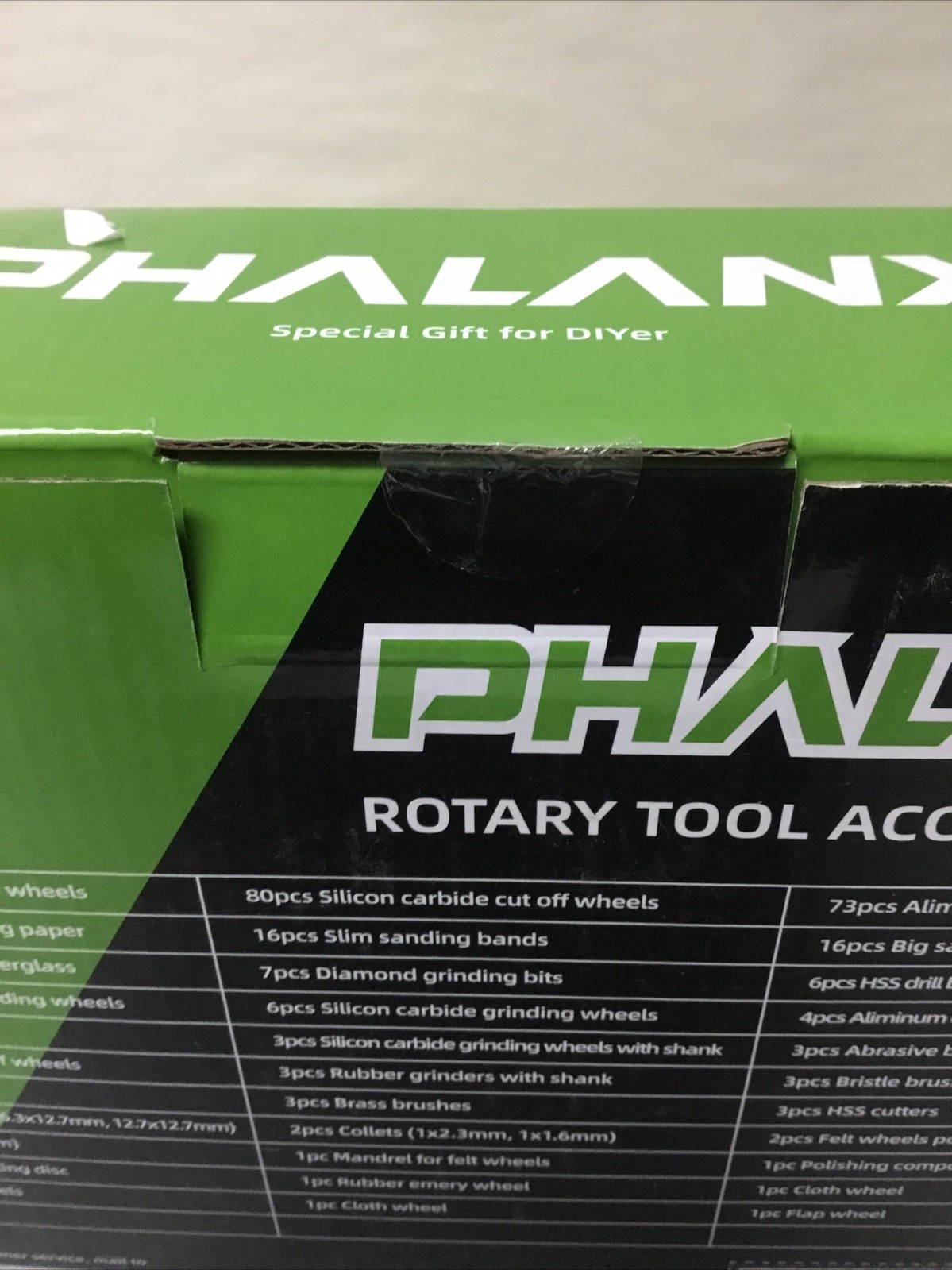 Rotary Tool Accessories Kit – 420PCS Rotary Tool Bits, PHALANX 1/8″(3.2mm) NEW