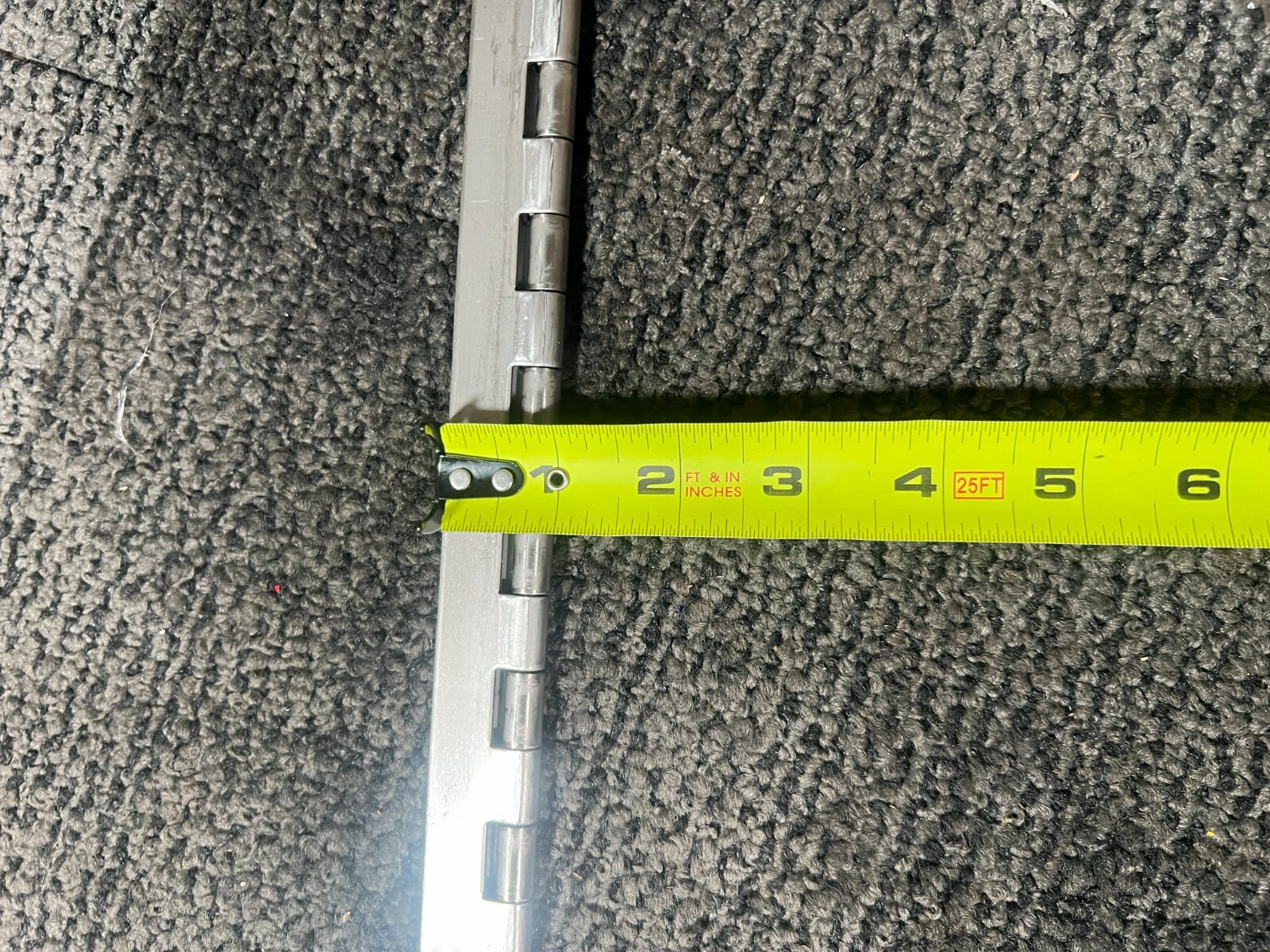 (QTY 23) 24-1/2 Inch Piano Hinge Continuous Hinge +- 1-1/2″ Width No Hole