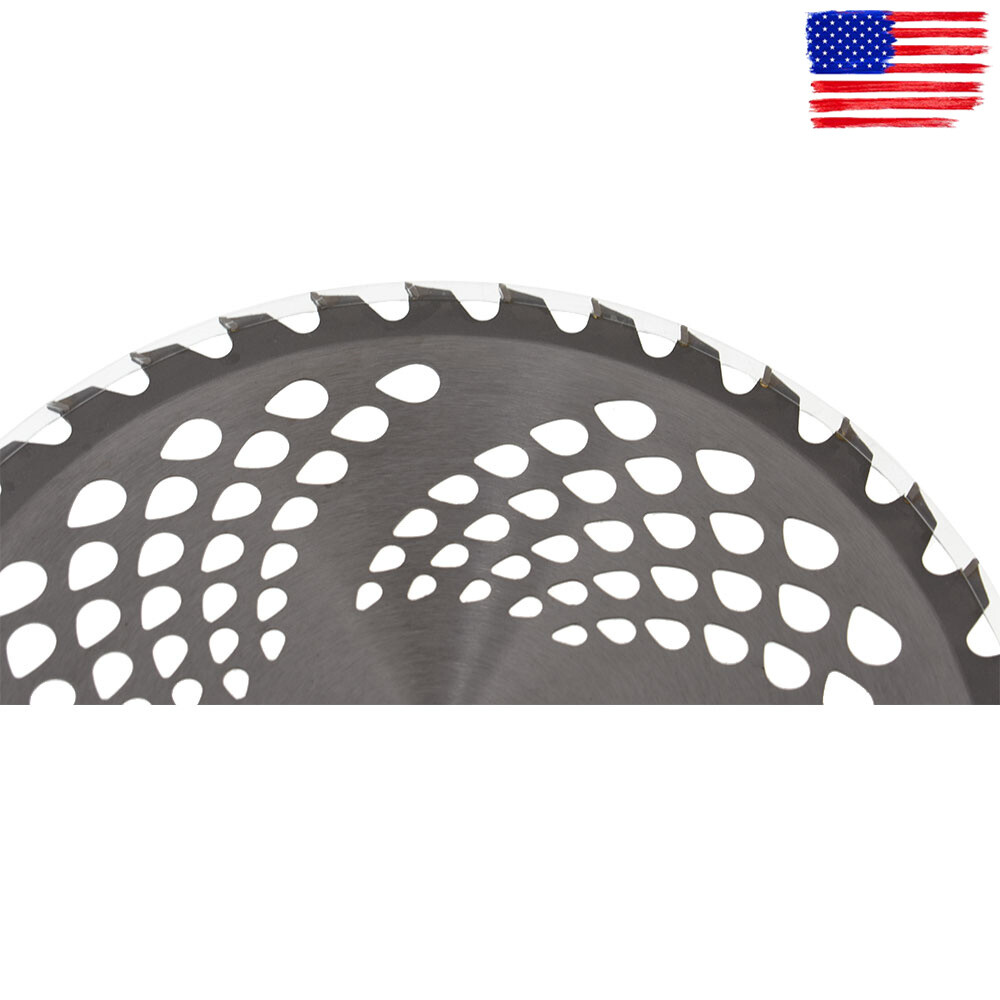 2 Pack -9″ x 36T Carbide Tip Brush Blades – For Cutter, Trimmer, Weed Eater