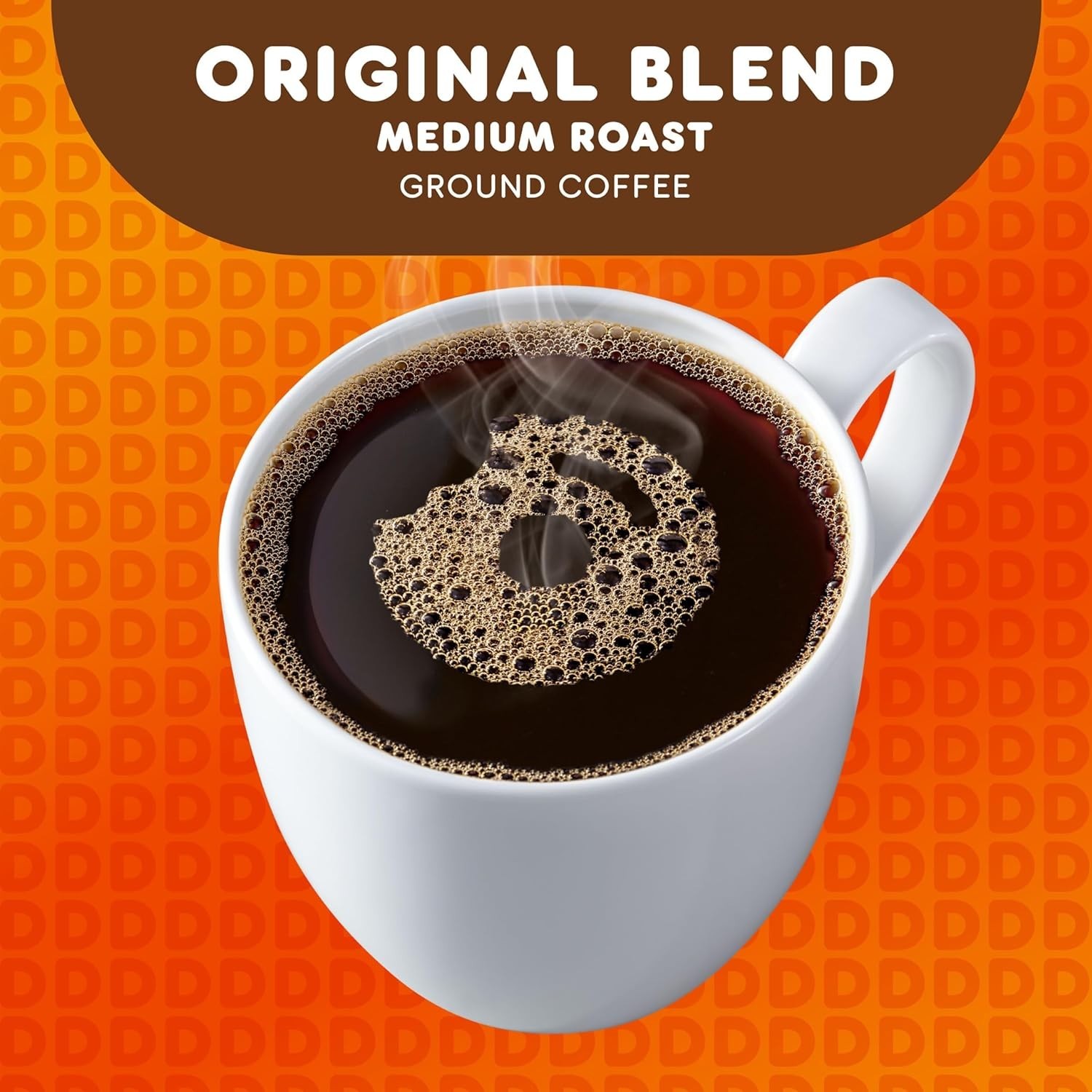 Dunkin’s Donut Original Blend Medium Roast K Cup Coffee Pods 88 Count