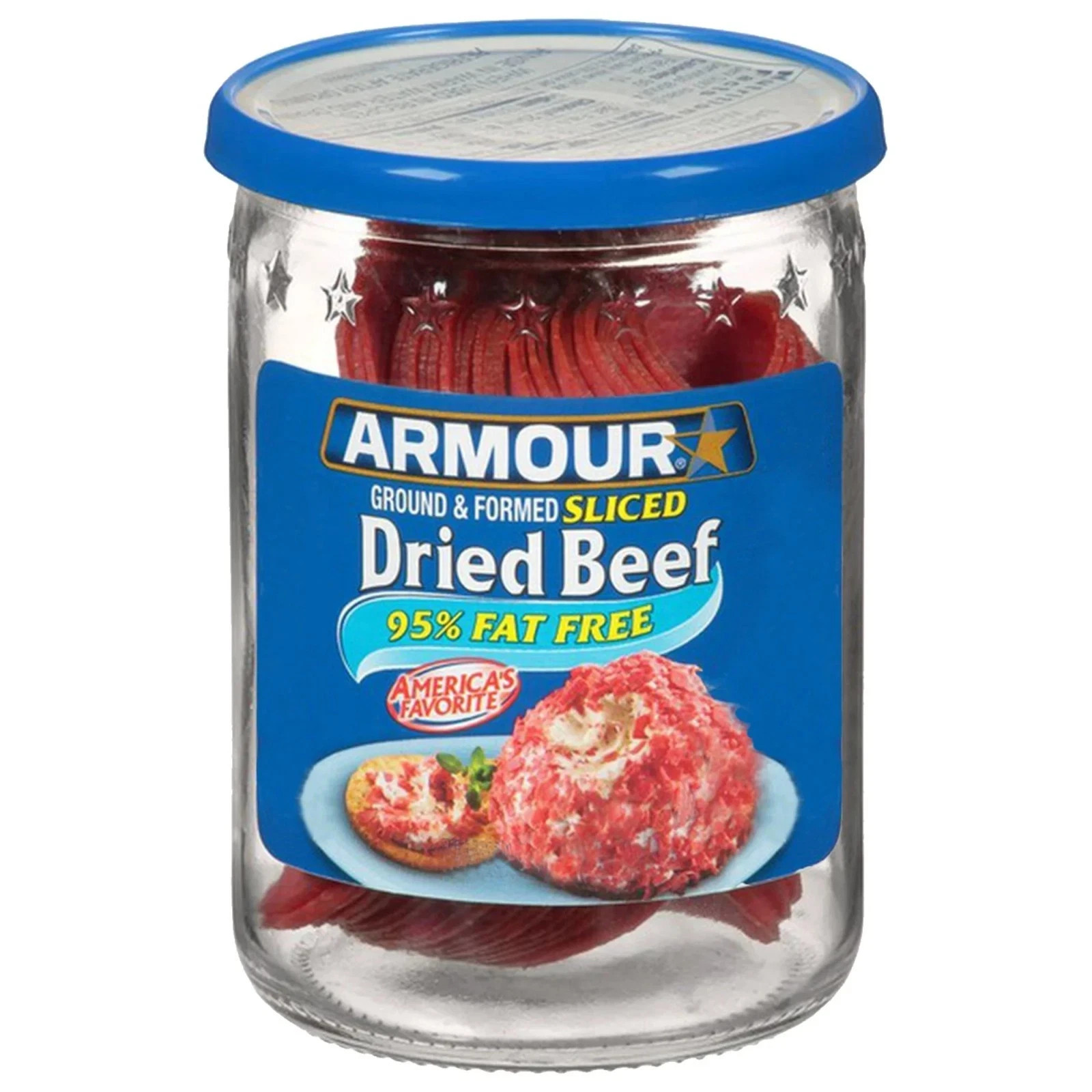 (2 pack) Armour Star Sliced Dried Beef, Jarred Meat, 2.25 oz.