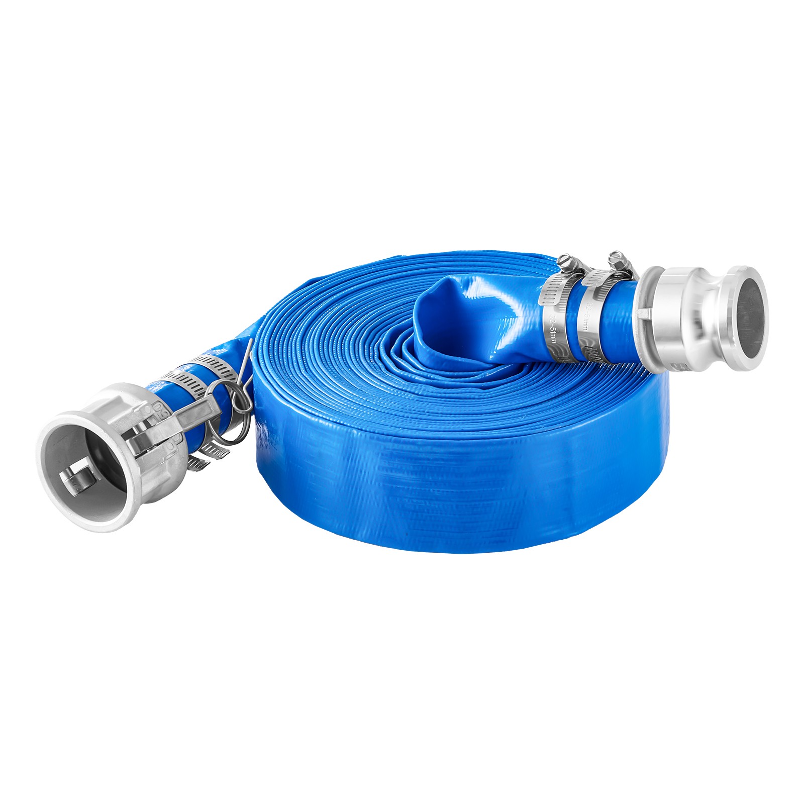 Suction Hose Kit for Water Pump 2 in x 20 ft Green/50 ft Blue Hoses