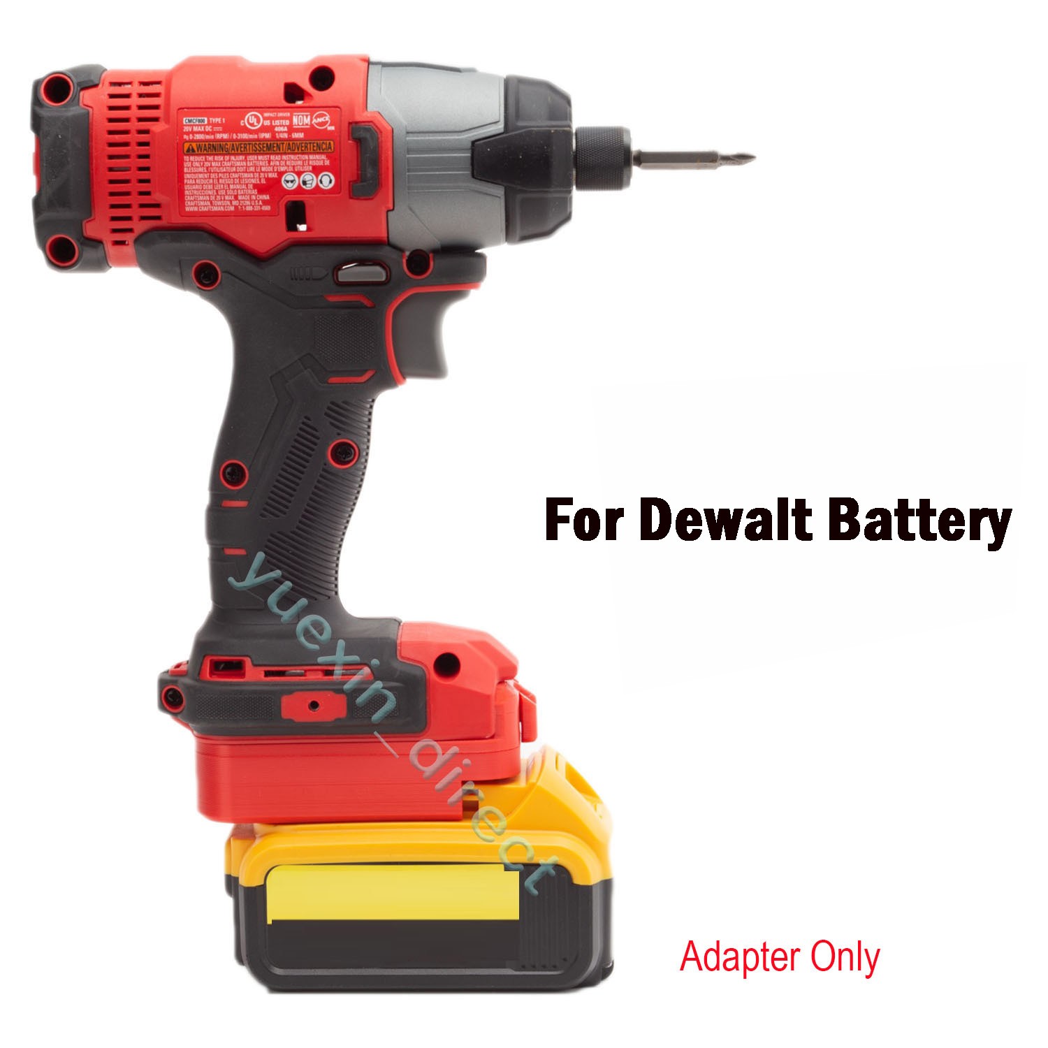 Adapter For Hercules 20V Battery Convert to for Craftsman 20V V 20 Power Tool