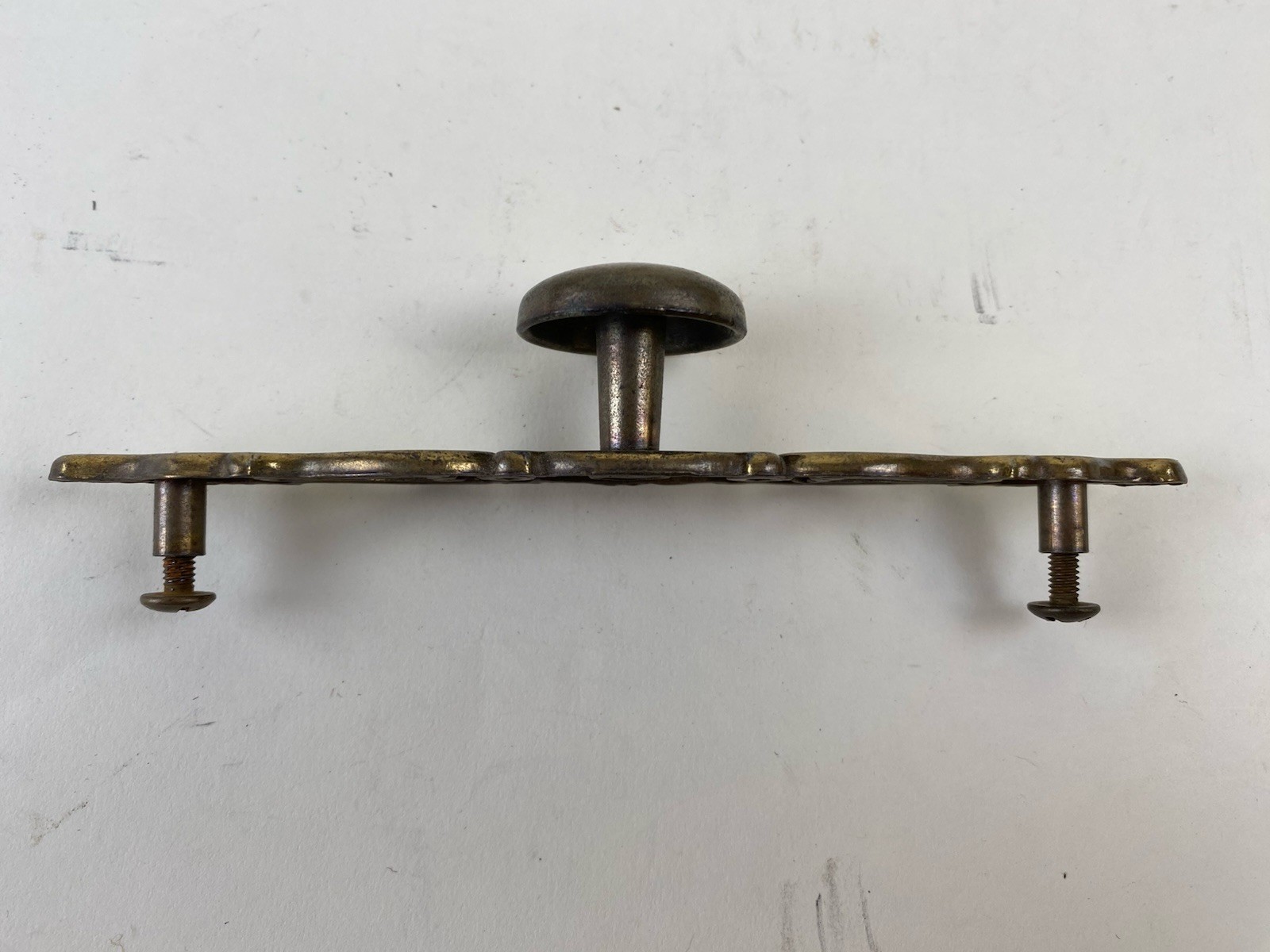 Winter Products Co Drawer Cabinet Pull w Backplate Set 1978 BPC 20276 Brass