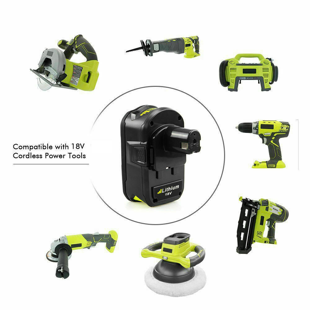 For RYOBI P108 18V One+ Plus High Capacity Battery 18 Volt Lithium-Ion New 6.0AH