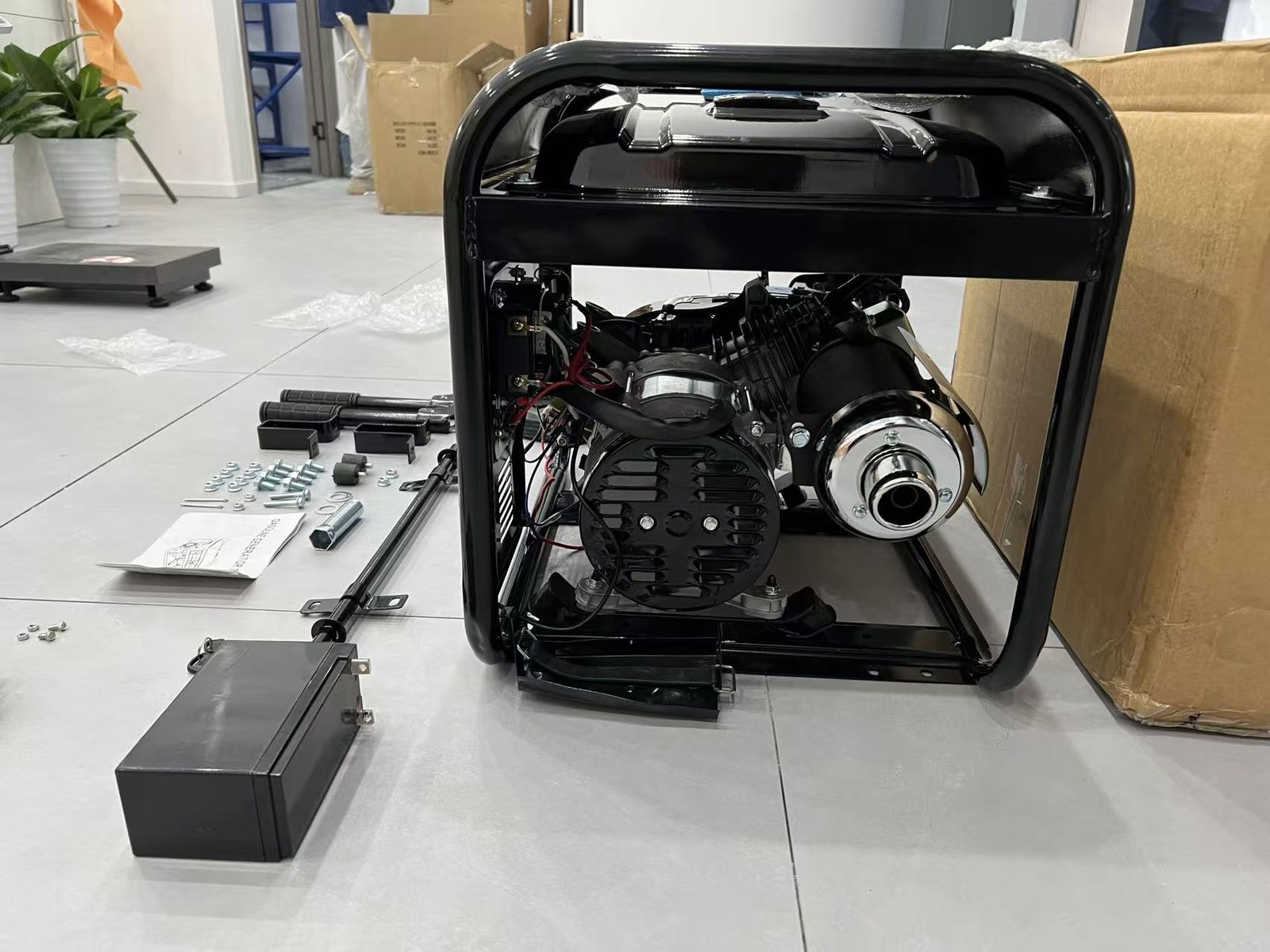 6000W Gas Inverter Generator Electric Start 110V&220V Generators Portable Quiet