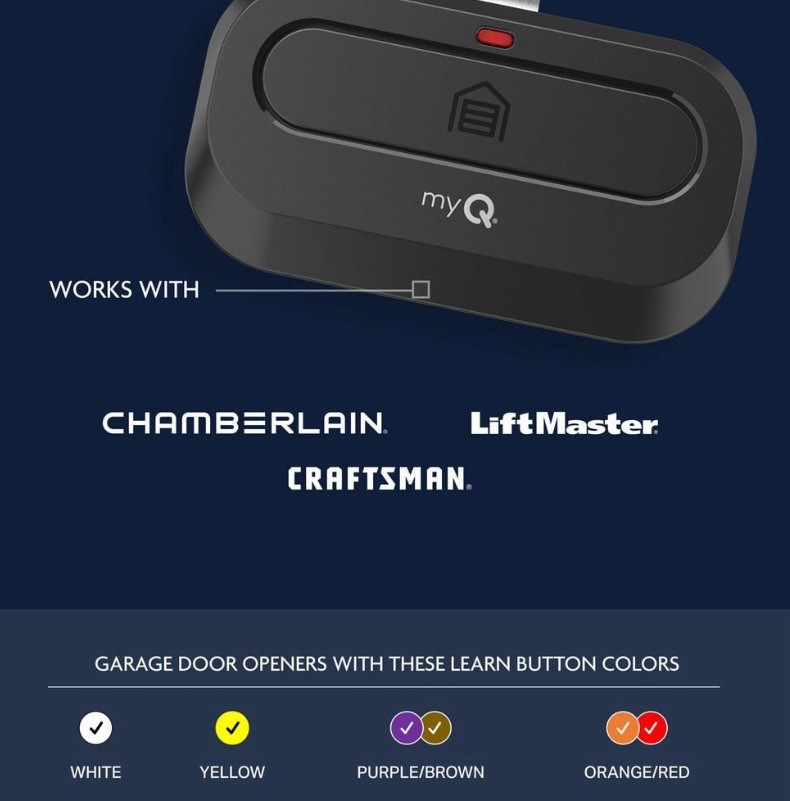 Chamberlain 1-Button Garage Door Remote Control, Powered by myQ, Model # CH361
