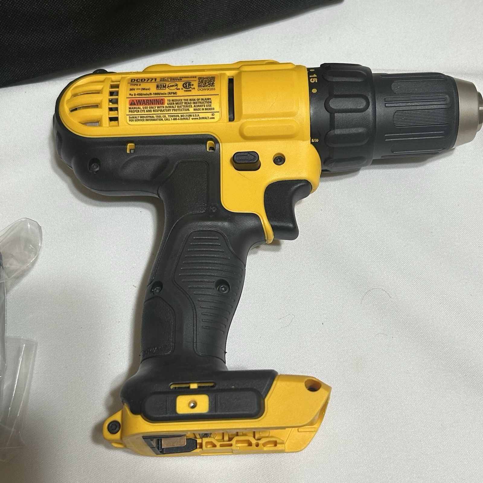 DEWALT DCD771C2 20V MAX Cordless Drill Driver Kit 2×1.3Ah Battery Charger Bag