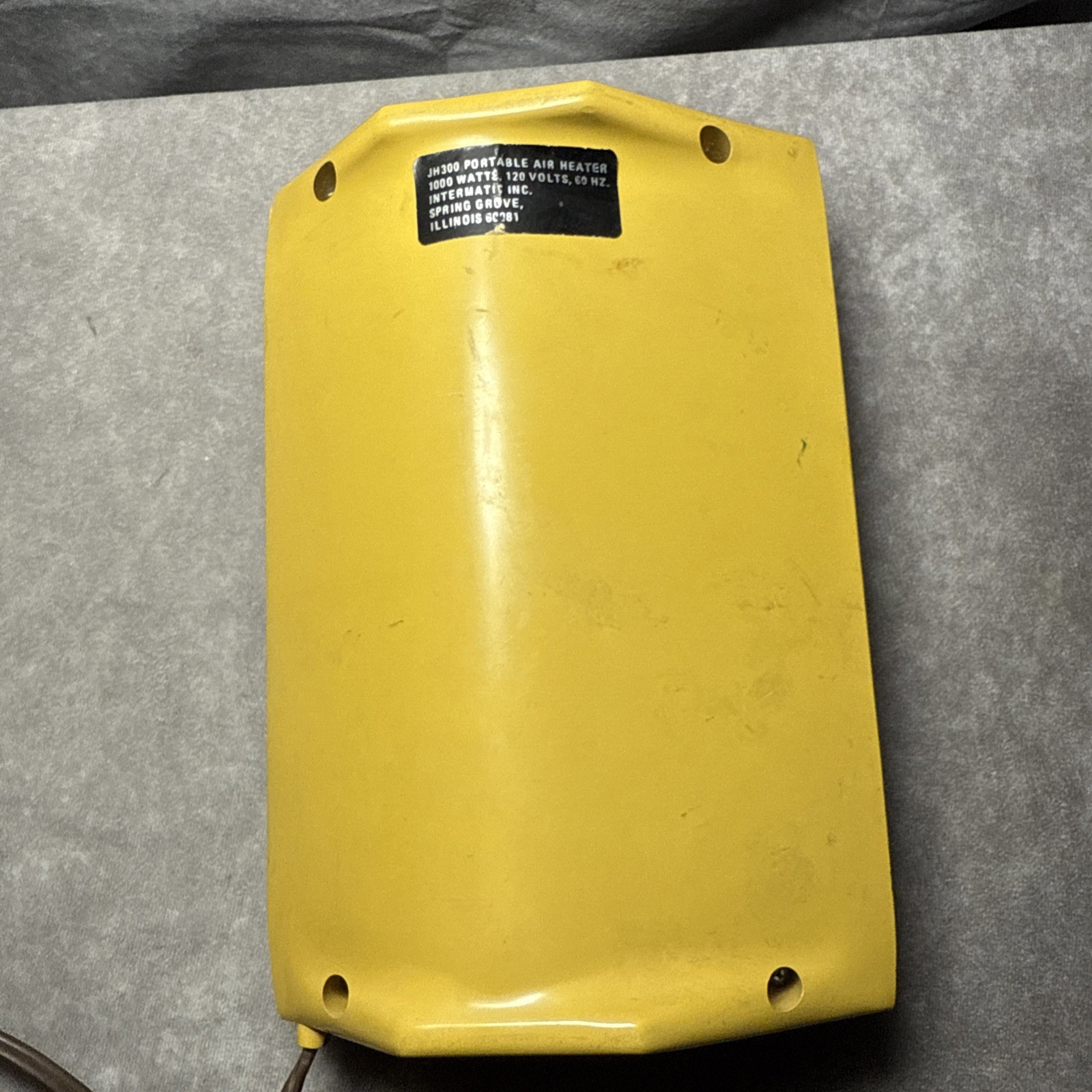 Vintage Intermatic Heatwave Instant Portable Heater (Model JH-300)[TESTED/WORKS]