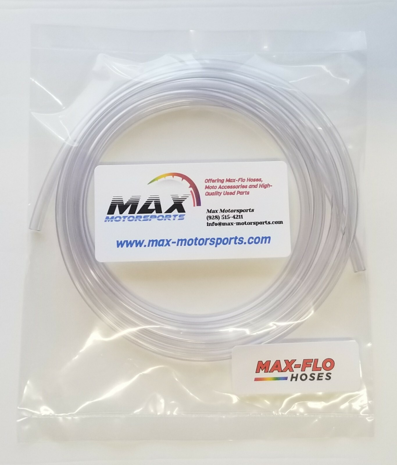 6’ x 1/8” (3.2mm) ID x 1/4” OD CLEAR FUEL LINE GAS TUBE SMALL CARB VENT HOSE