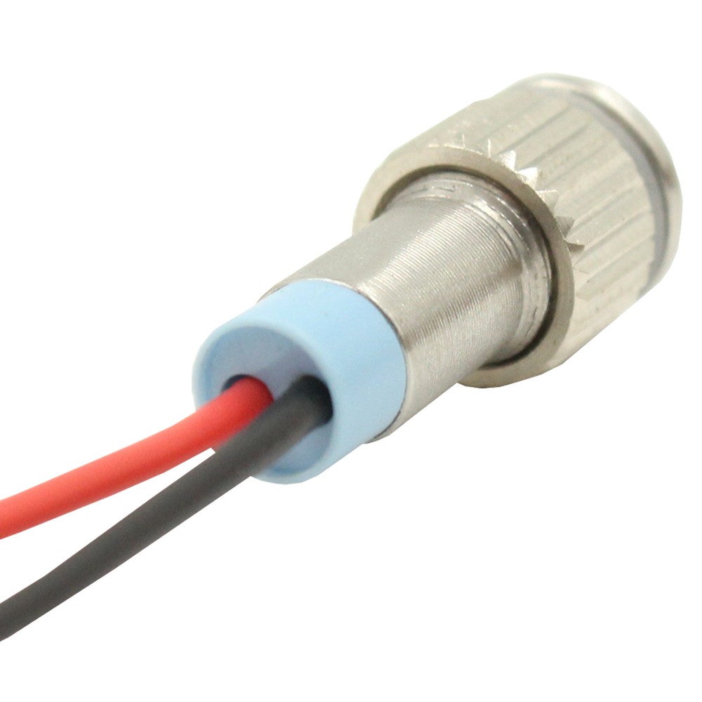 12v 6mm LED PILOT DASH POWER Indicator Light – Aluminium suit Dash Warning Lamp