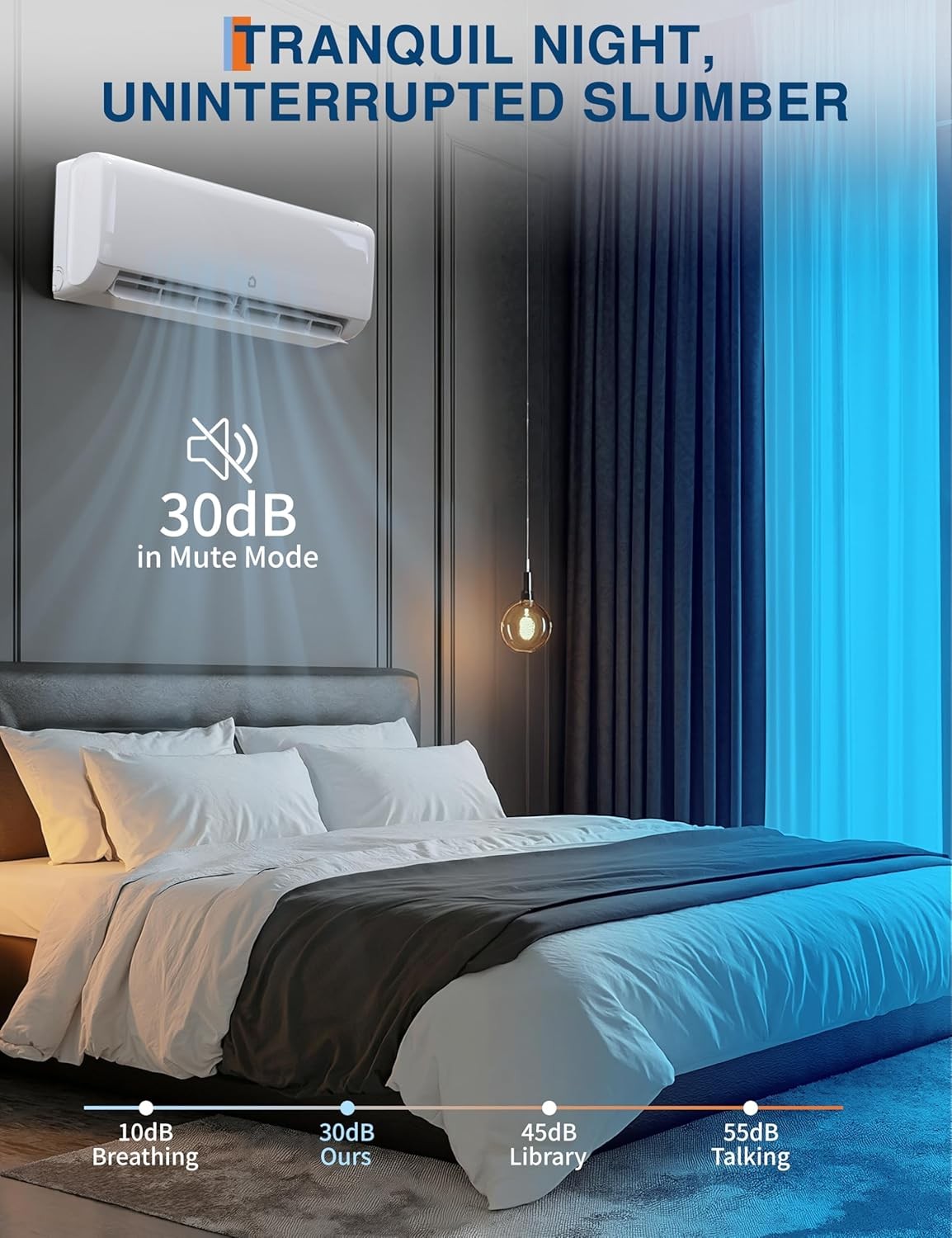✅24000 BTU Mini Split Air Conditioner & Heat Pump 19 SEER2 Ductless Mini Split