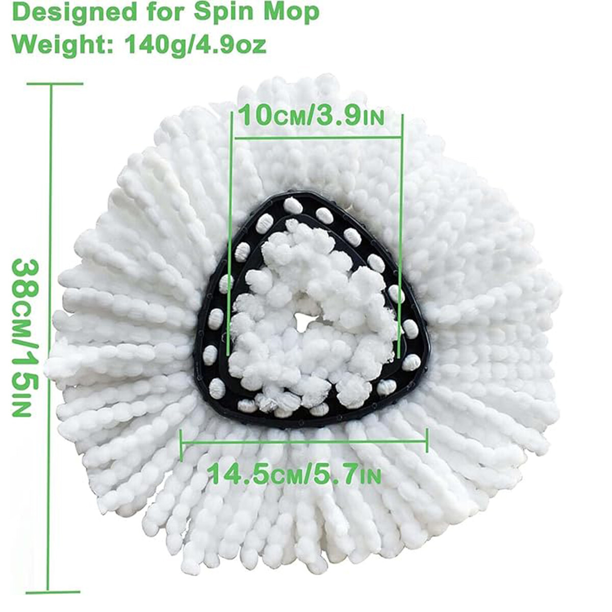 Replacement head easy to clean mopping stranded refill mop For O-ceda mop US