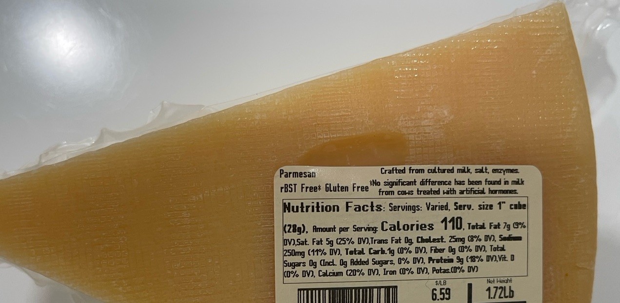 2 Pack Belgioioso Parmesan aprox 1.7 lb
