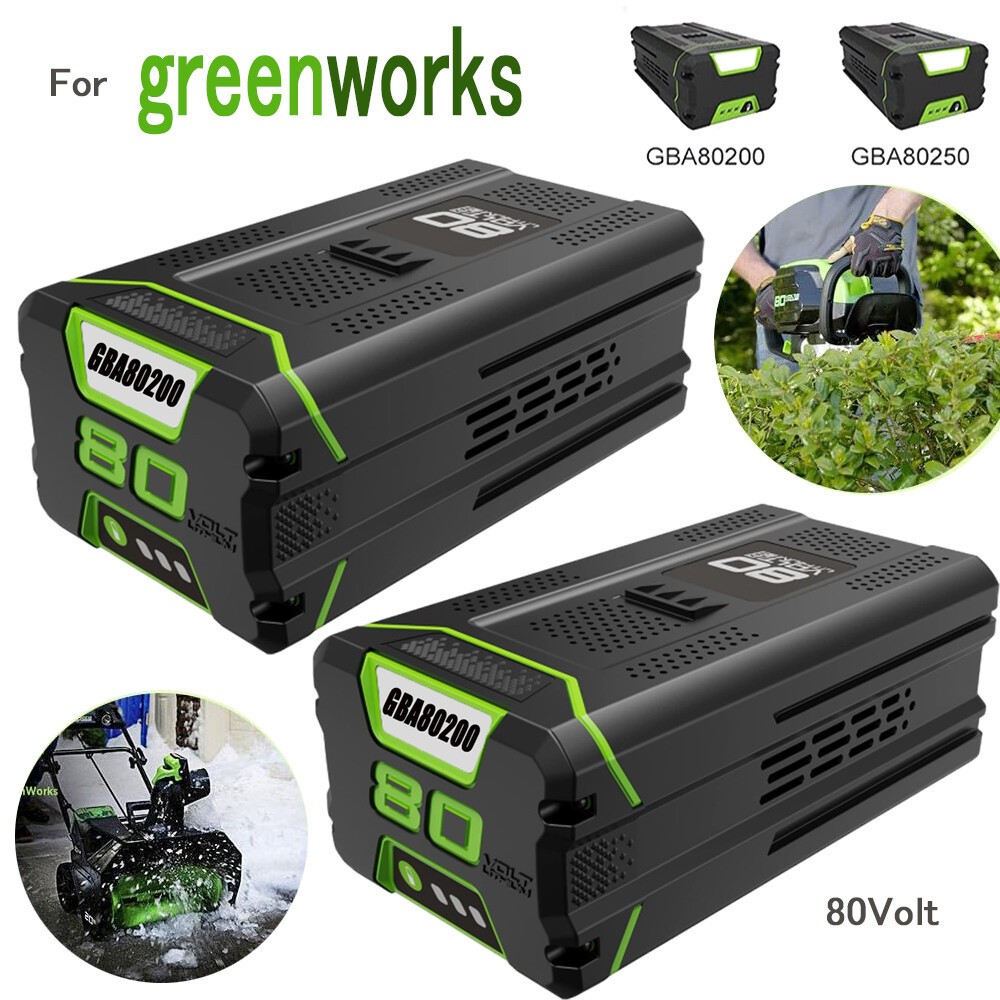 80V Lithium Ion 8.0Ah FOR Greenworks Rechargeable Li-ion Battery BAB727 GBA80200