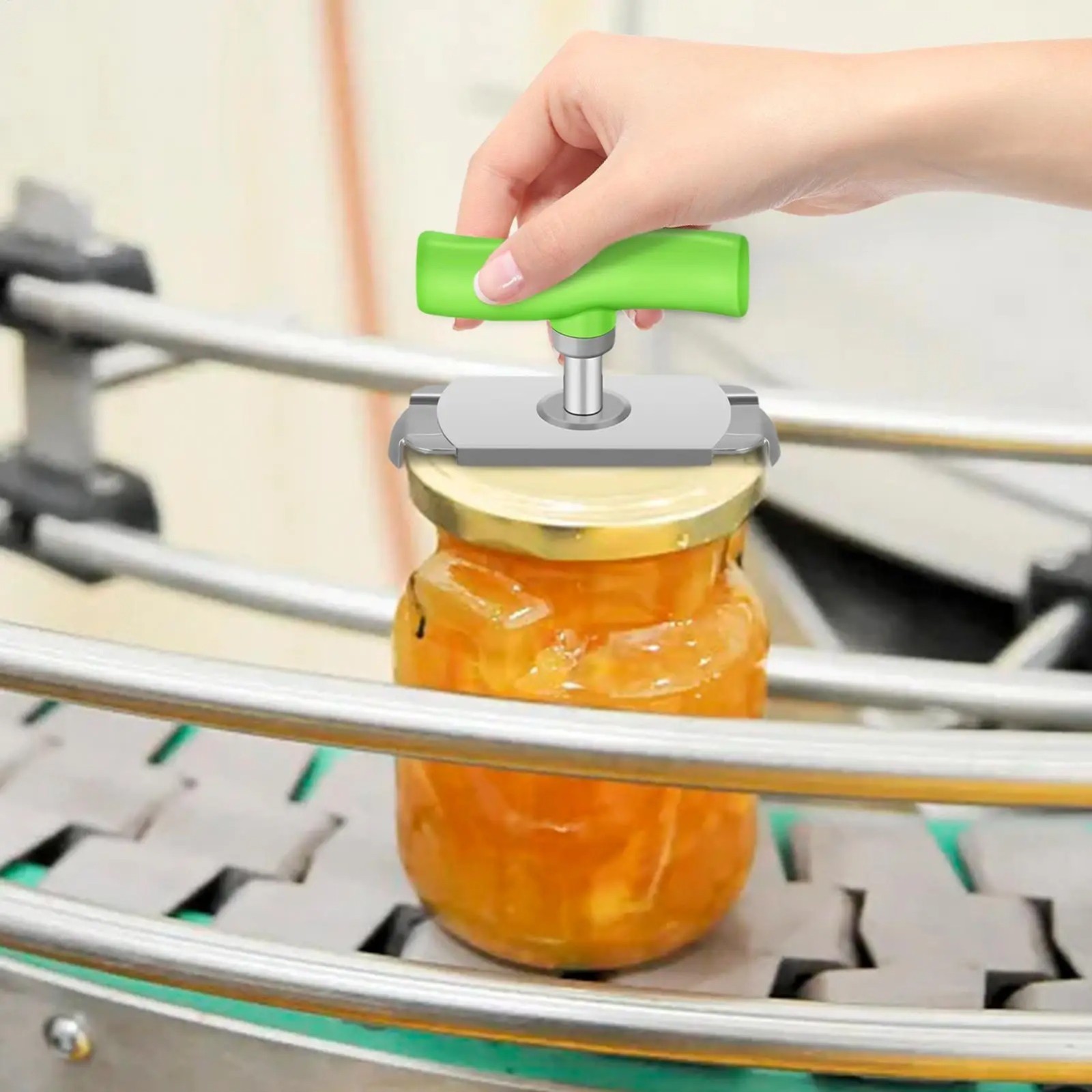 Adjustable Can Opener Jar Lid Bottle Remover Tool Stainless Steel Twist Off Grip