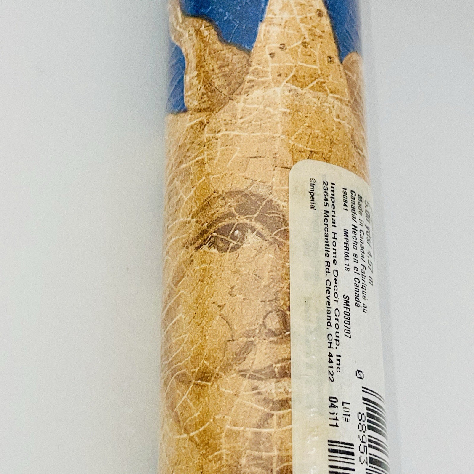 Imperial Wall Border Sun Moon Stars Blue 5 Yards Celestial NV3004B (NEW) Vtg