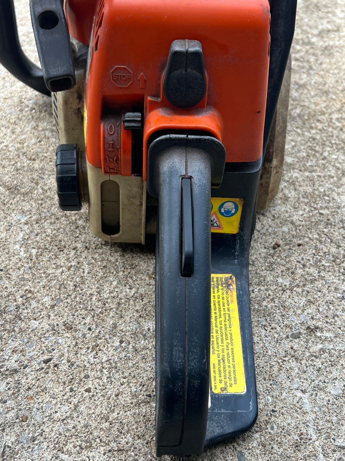 Stihl ms 170 chainsaw – runs