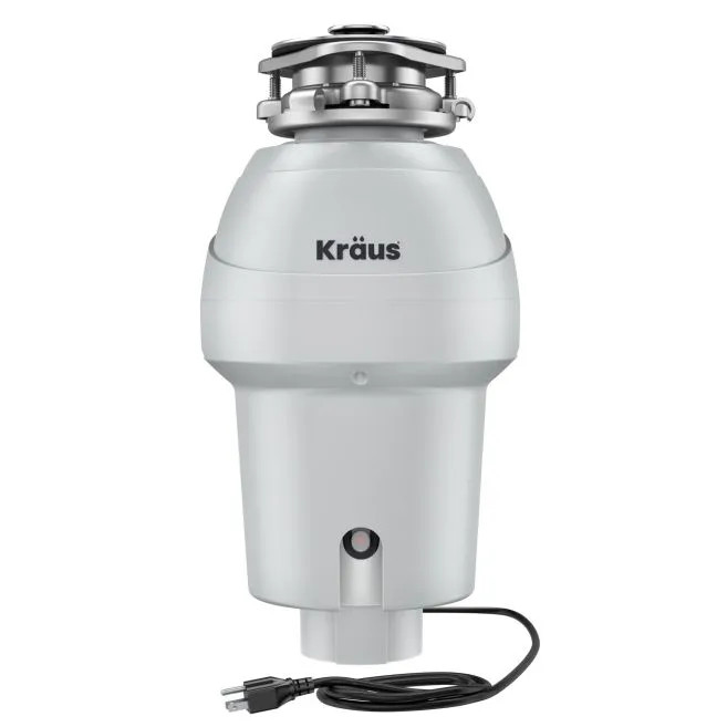 Kraus Wasteguard Continuous feed 3/4-HP Sept-Certified Refurbished
