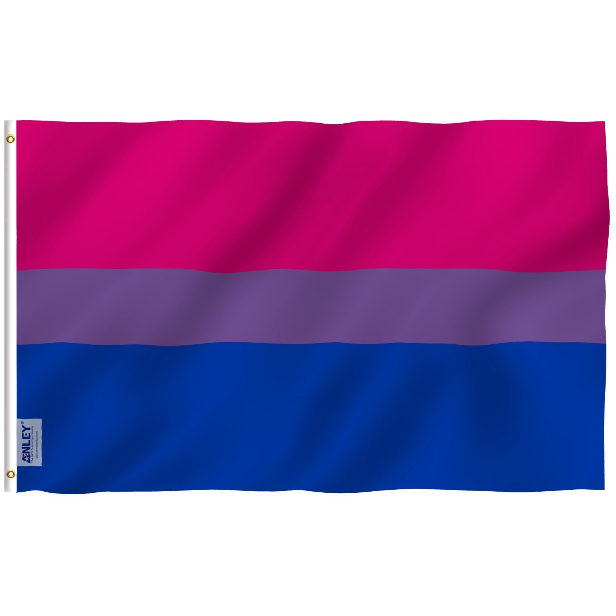 Anley Fly Breeze 3×5 Foot Bi Pride Flag – Bisexual Flags LGBT Flag Polyester