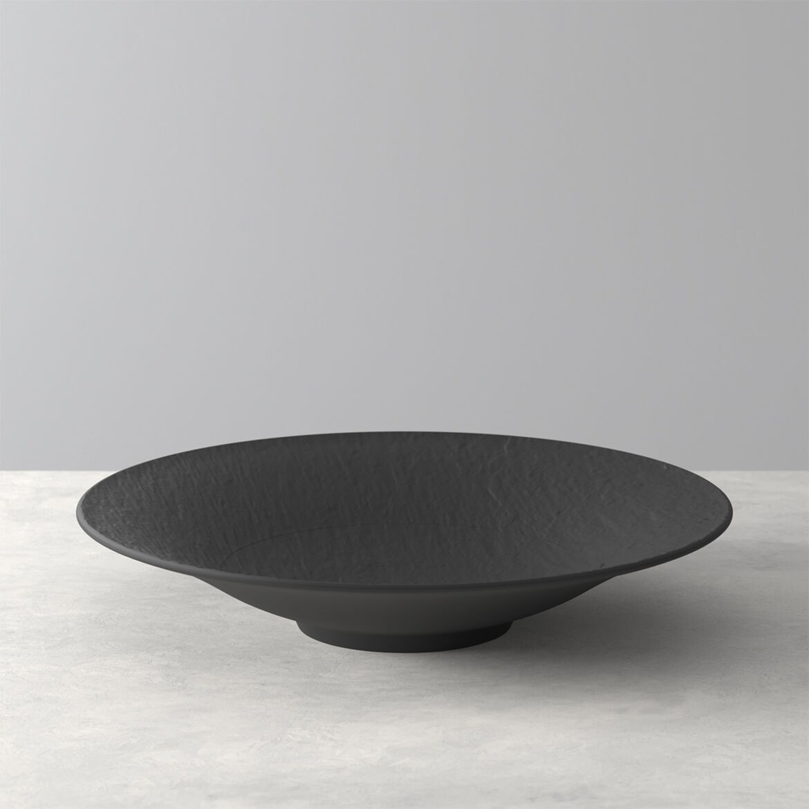 Villeroy & Boch Manufacture Rock Deep Bowl Black 29cm