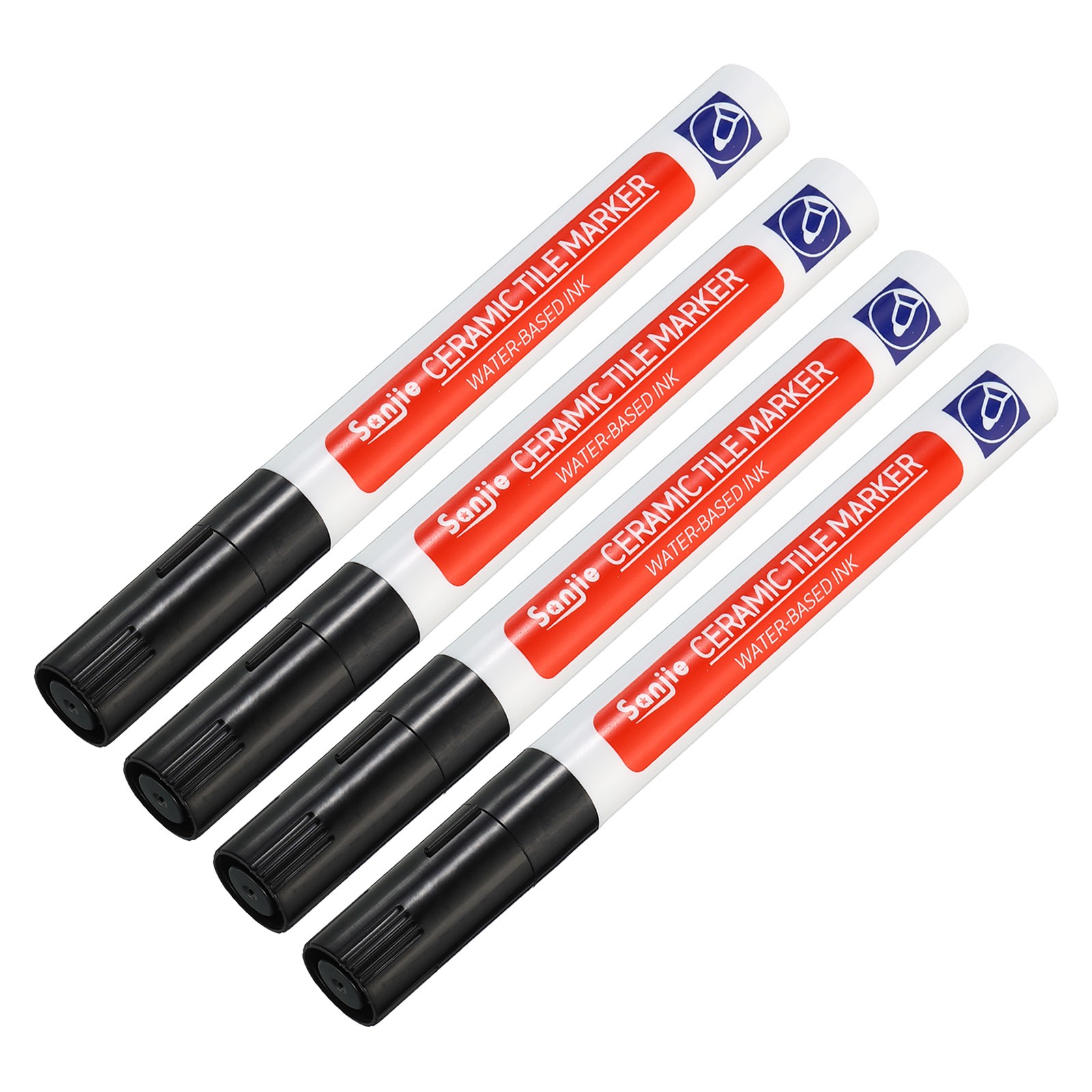 4Pcs Grout Paint Pen,Great for Balcony, Kitchen,Bathroom
