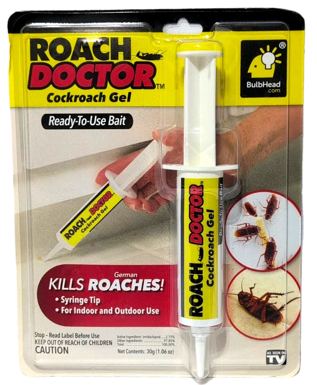 Roach Doctor Cockroach Gel Bait Ready to Use Roach Killer Fast Control
