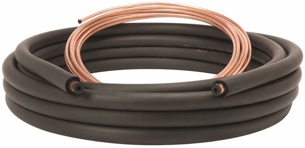 Mueller Industries 3/8 in. x 7/8 in. x 1/2 in. x 35 ft. Air Conditioner Line Set