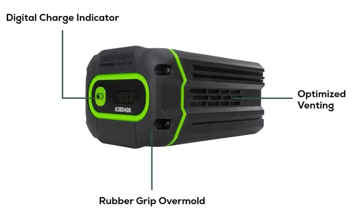 Greenworks 82V 4Ah Battery w/Bluetooth and Digital 82BD400