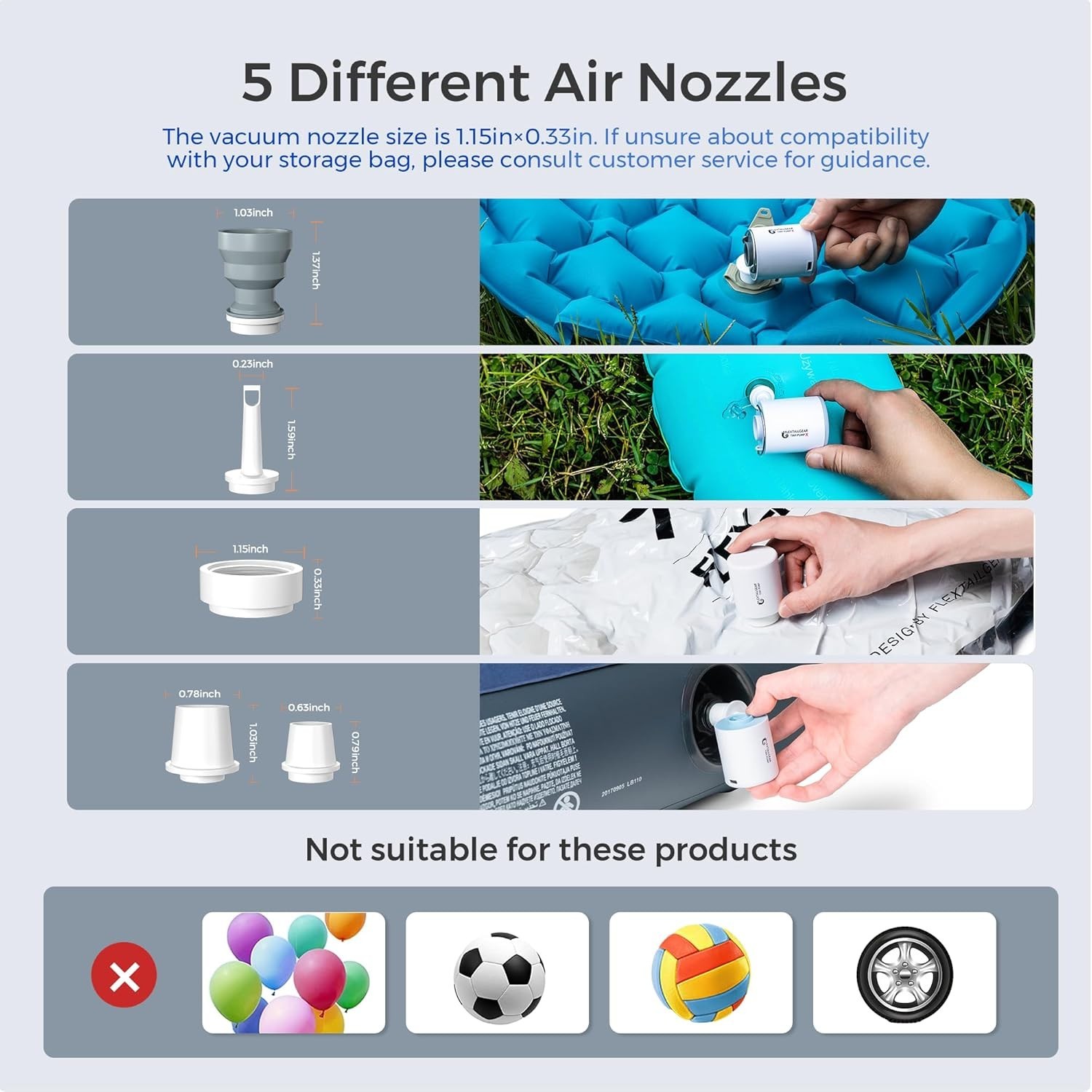 Tiny Pump X: Ultra-Mini Portable Air Pump & Camping Light – 1300mAh Rechargeable