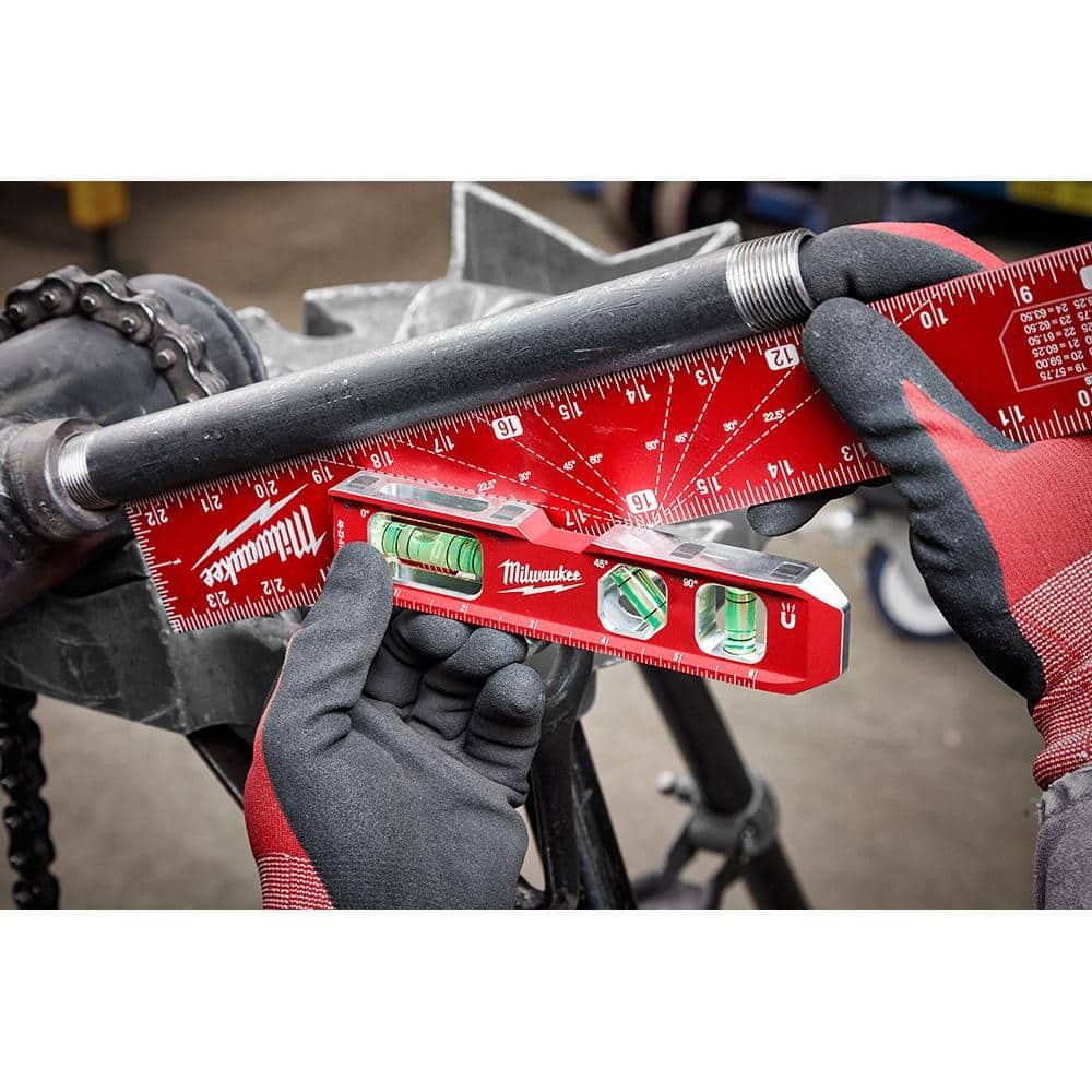 Milwaukee 16 in. x 24 in. Aluminum Framing Square with 7 in. Rafter Square