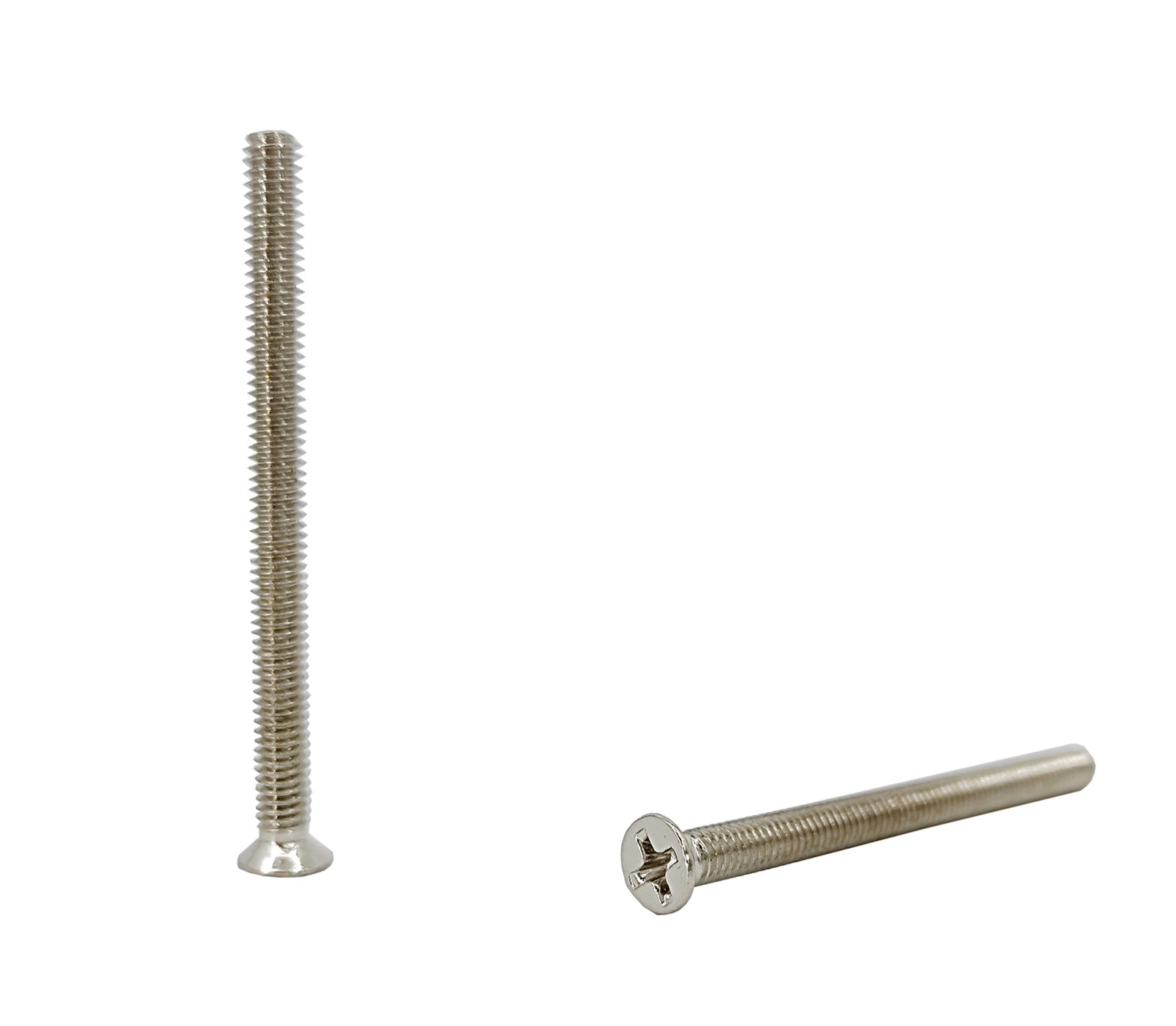 100PK M4 X 50mm – Phillips Flat Head Machine Screw (Countersunk) Carbon Steel